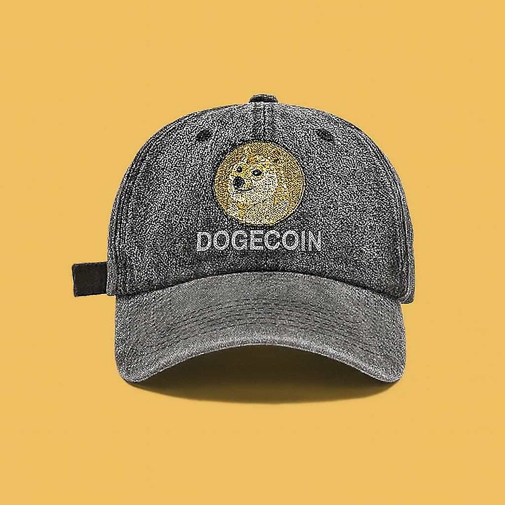 DOGEMERCH-hat-Washed baseball cap style