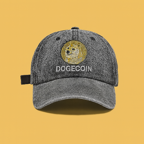 DOGEMERCH-hat-Washed baseball cap style