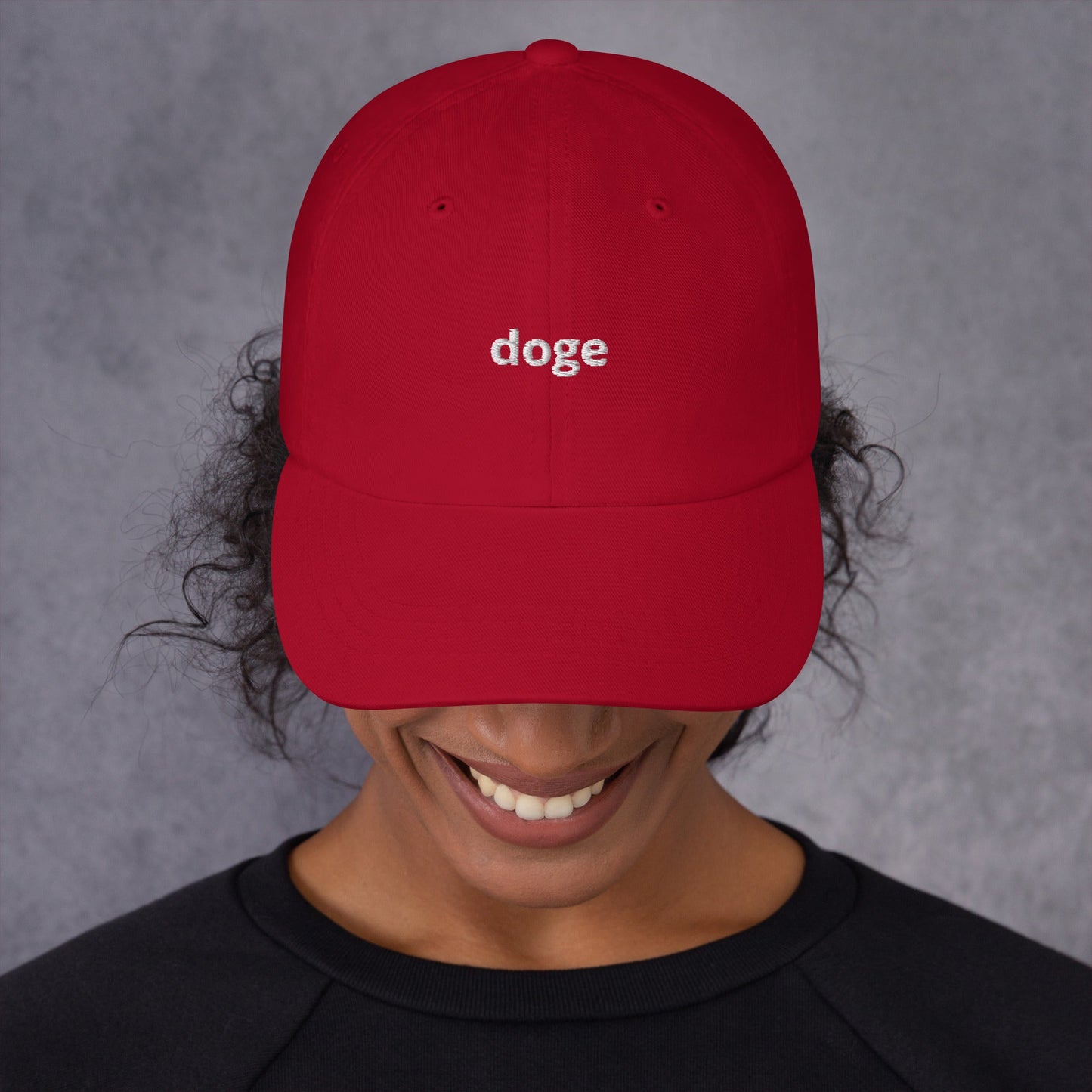 DOGE Department of Government Efficiency (D.O.G.E) Dad hat