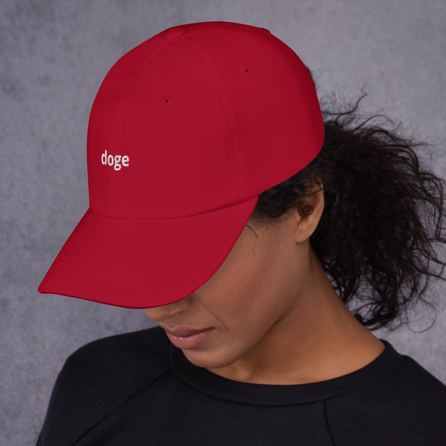 DOGE Department of Government Efficiency (D.O.G.E) Dad hat