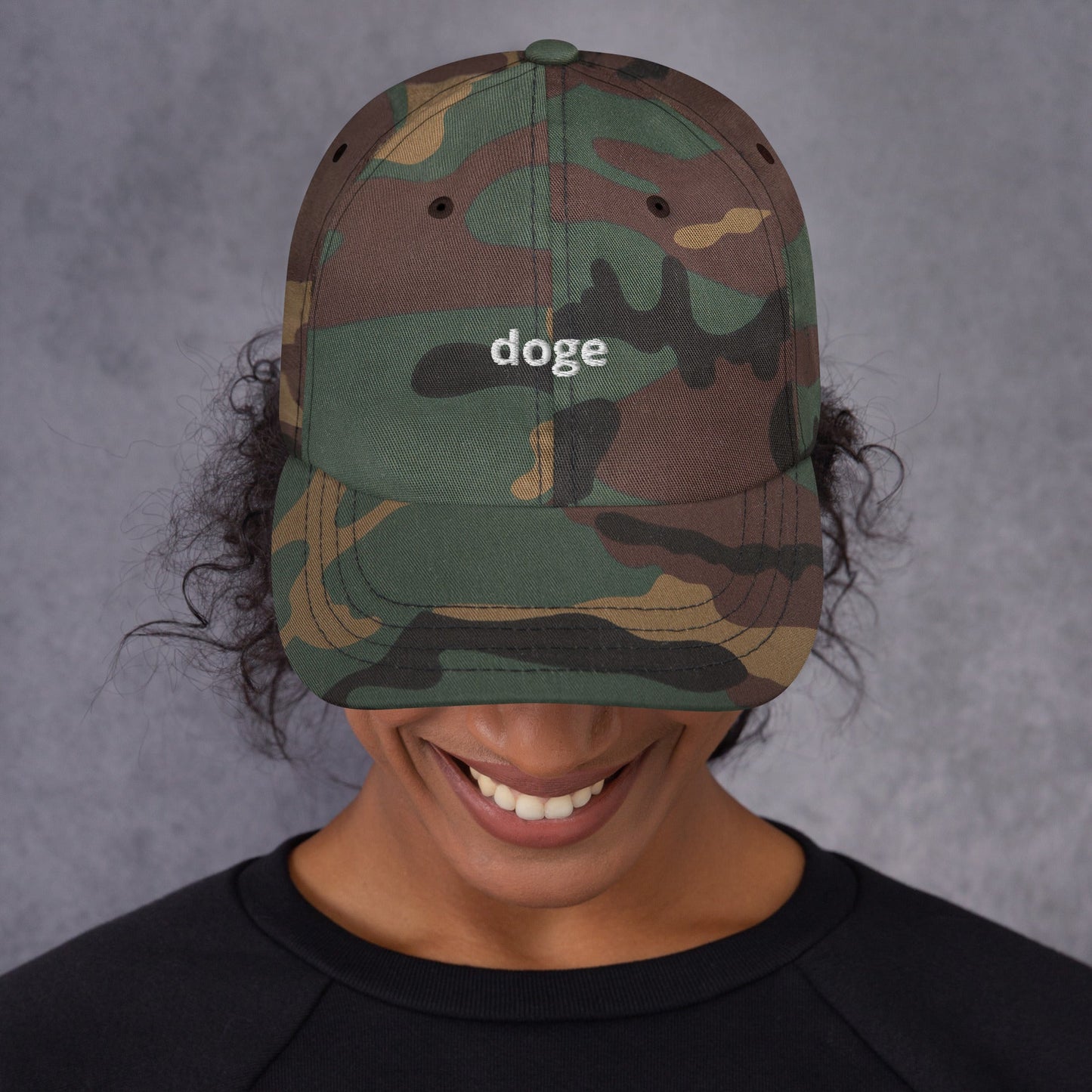 DOGE Department of Government Efficiency (D.O.G.E) Dad hat