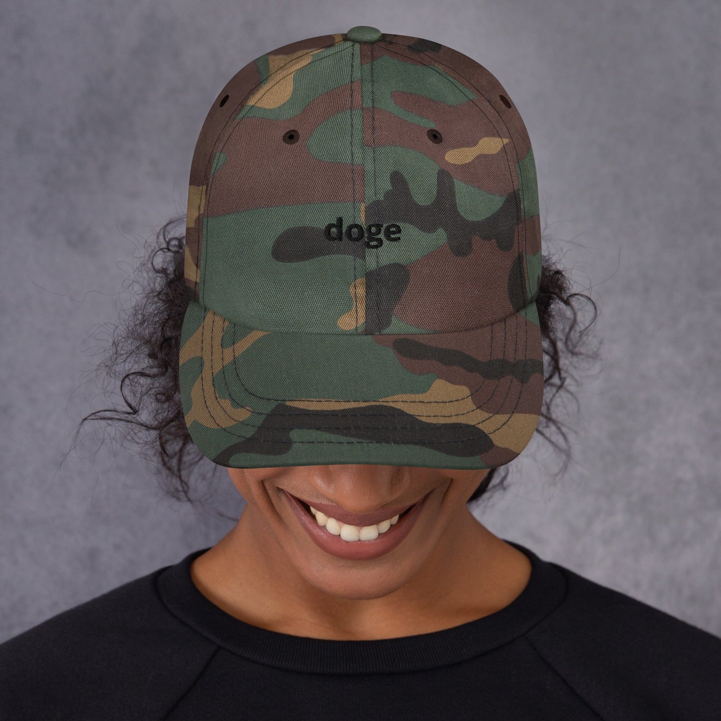 DOGE Hat Dogecoin Department of Government Efficiency Dad hat v2