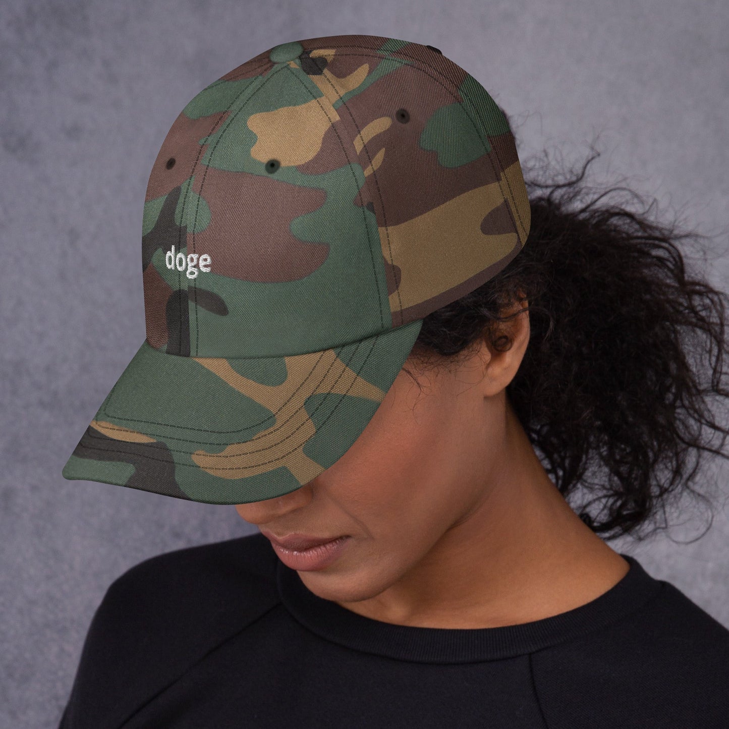DOGE Department of Government Efficiency (D.O.G.E) Dad hat