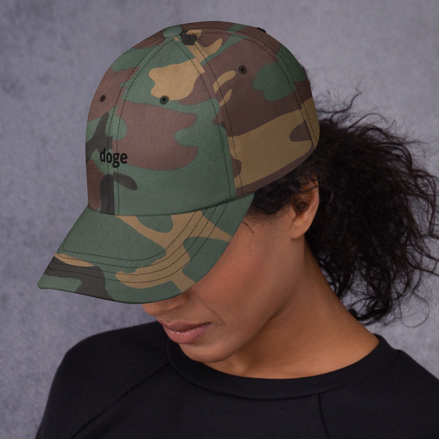 DOGE Hat Dogecoin Department of Government Efficiency Dad hat v2