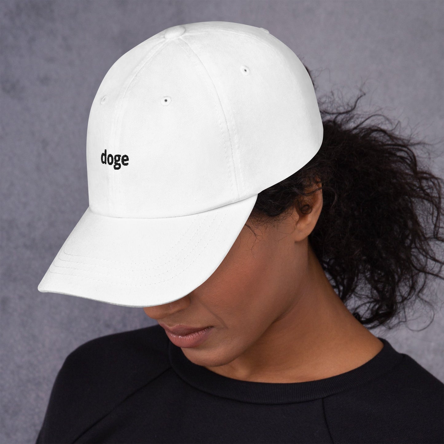 DOGE Hat Dogecoin Department of Government Efficiency Dad hat v2