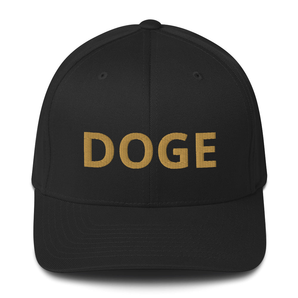 GOLD DOGE Hat Structured Twill DOGE Cap - Many Colors
