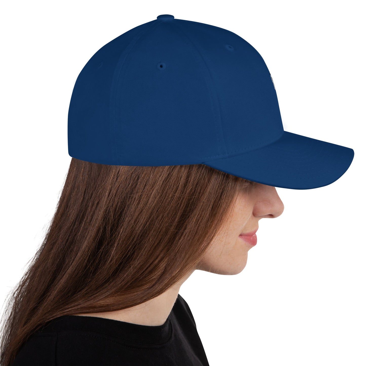 Grey Doge Emblem Structured Twill Cap