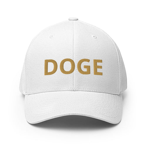 GOLD DOGE Hat Structured Twill DOGE Cap - Many Colors