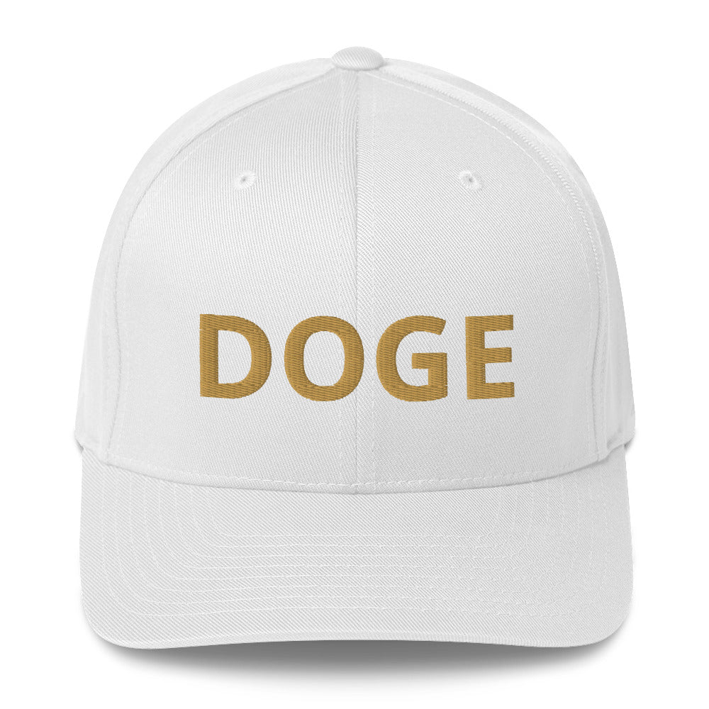 GOLD DOGE Hat Structured Twill DOGE Cap - Many Colors