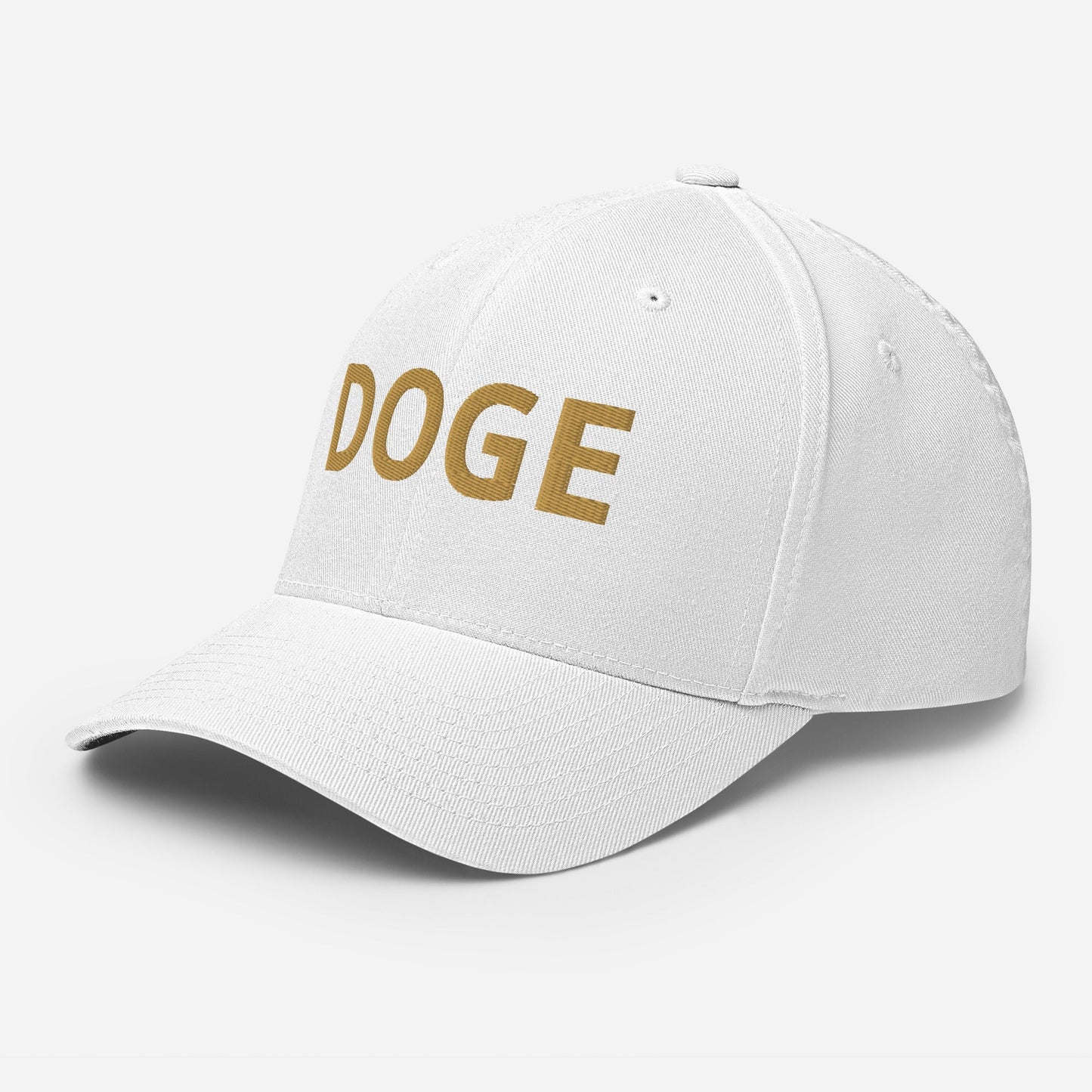 GOLD DOGE Hat Structured Twill DOGE Cap - Many Colors