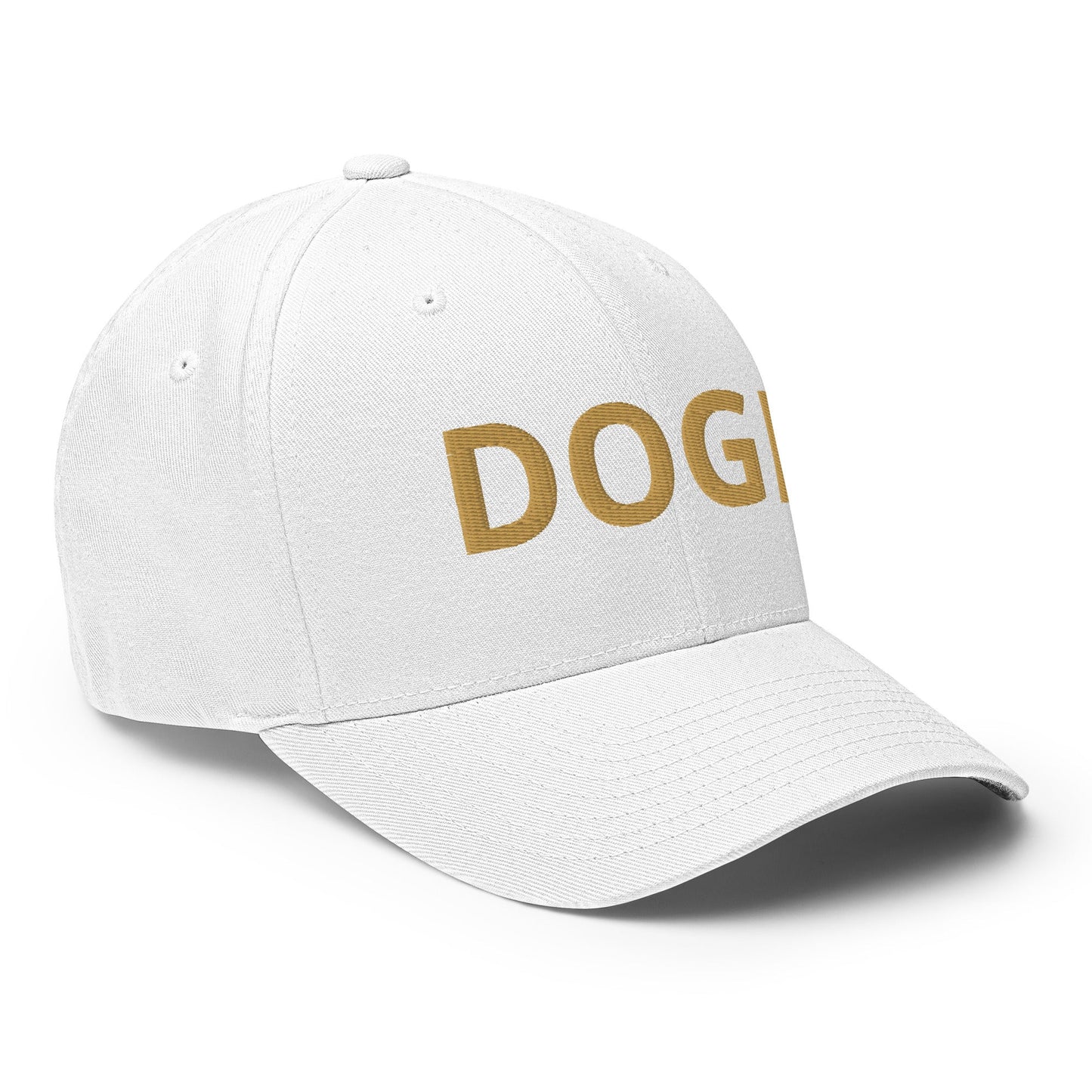 GOLD DOGE Hat Structured Twill DOGE Cap - Many Colors