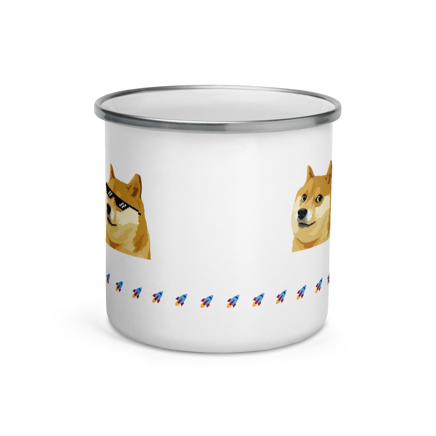 DOGE To The Moon Premium Mug | DOGE Camping Cup