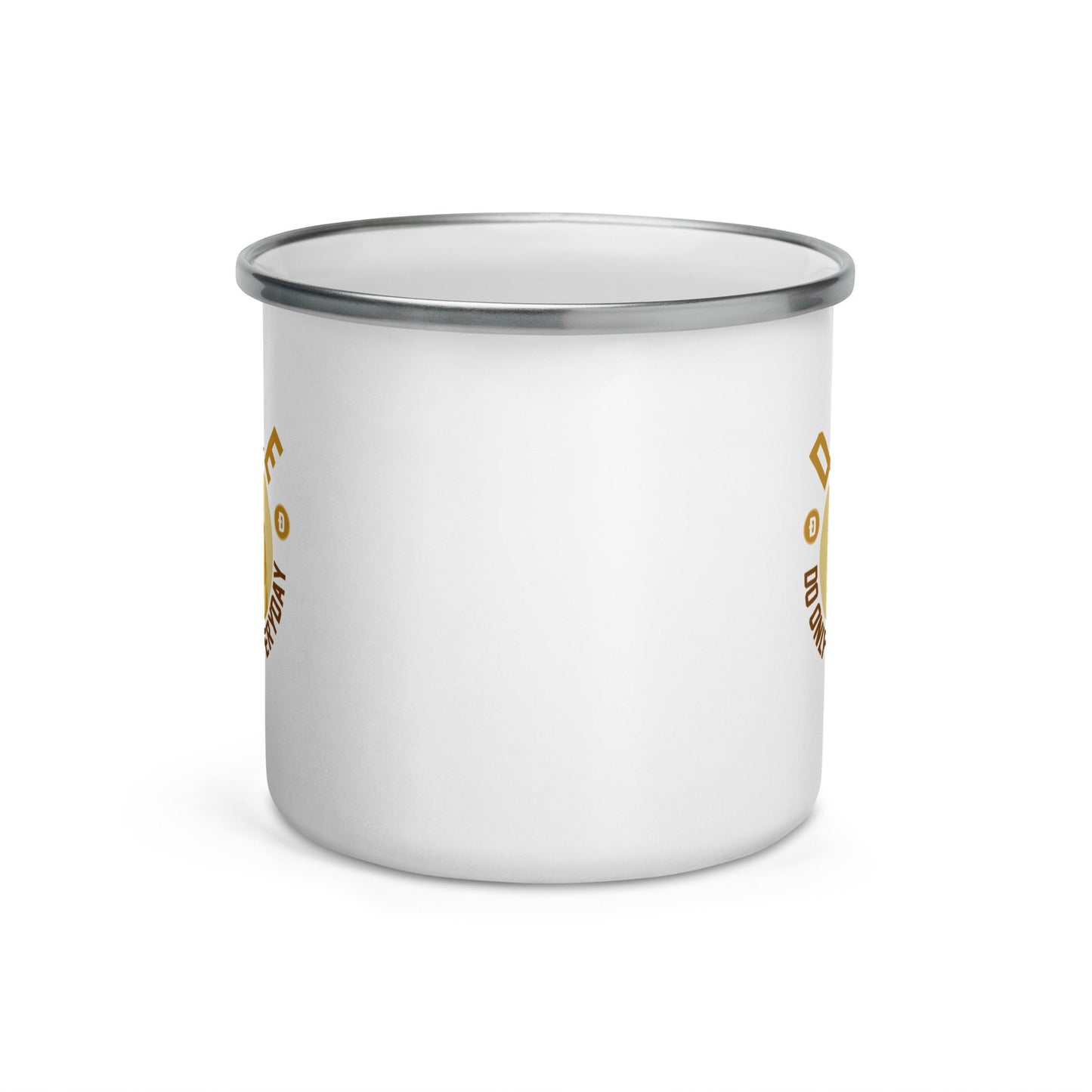 Original Do Only Good Everyday DOGE Enamel Mug