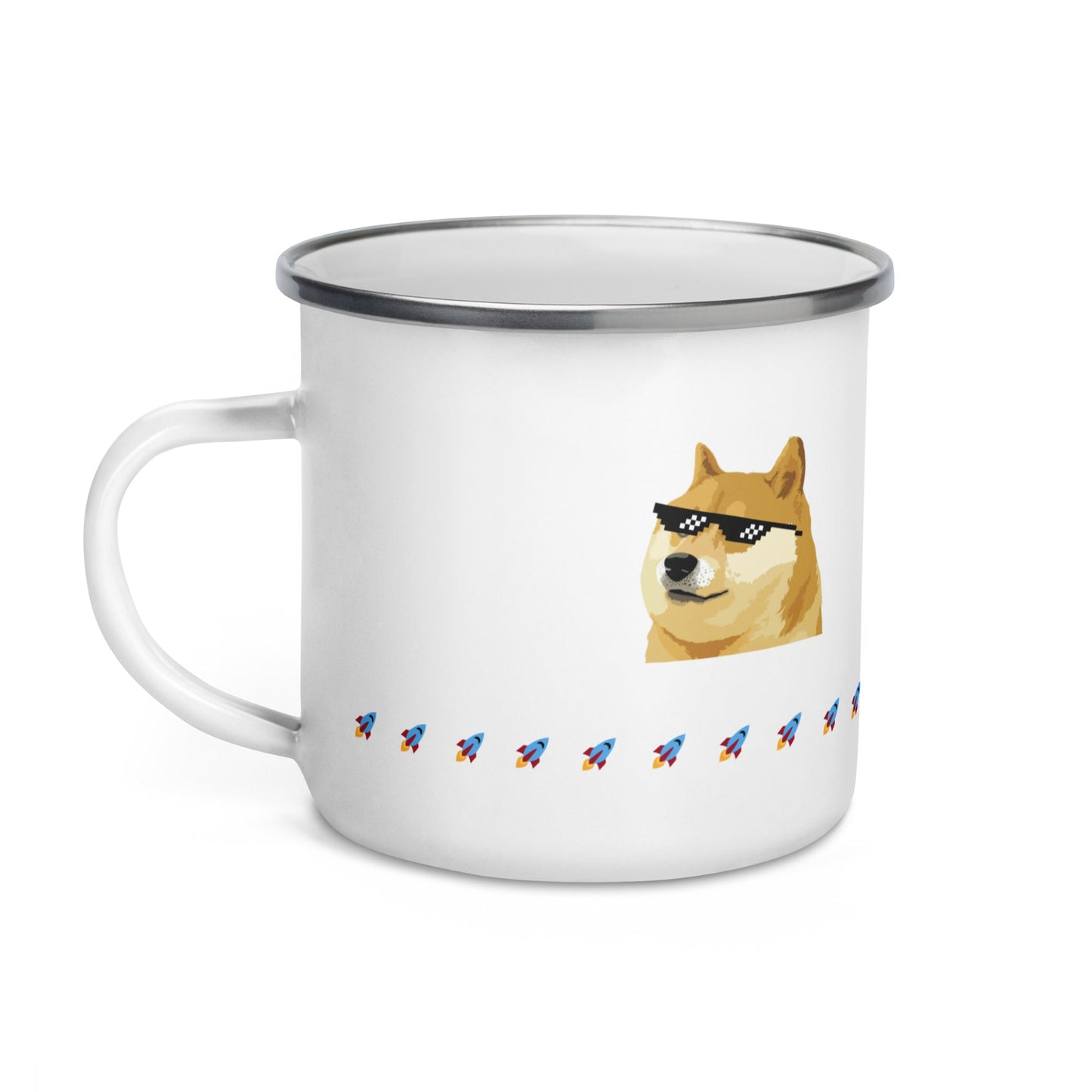 DOGE To The Moon Premium Mug | DOGE Camping Cup