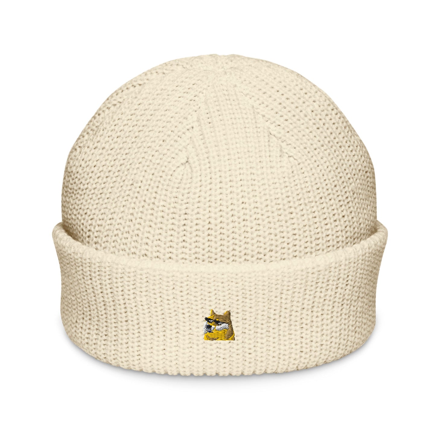 OG DOGE Winter Beanie | Fisherman Knit Hat | Classic DOGE Merch