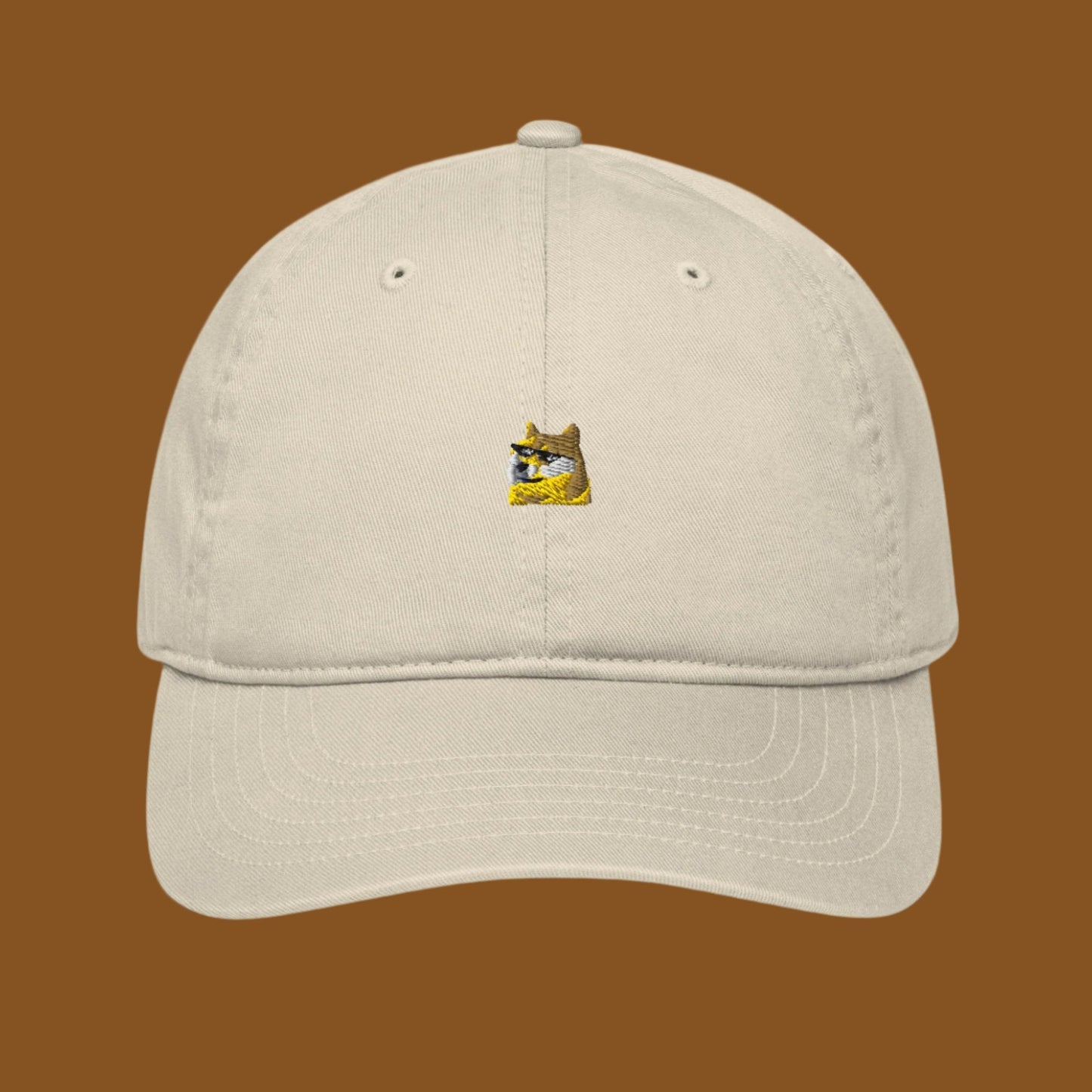 OG DOGE Dad Hat | Eco-Friendly Organic Cotton Cap | Classic DOGE Merch