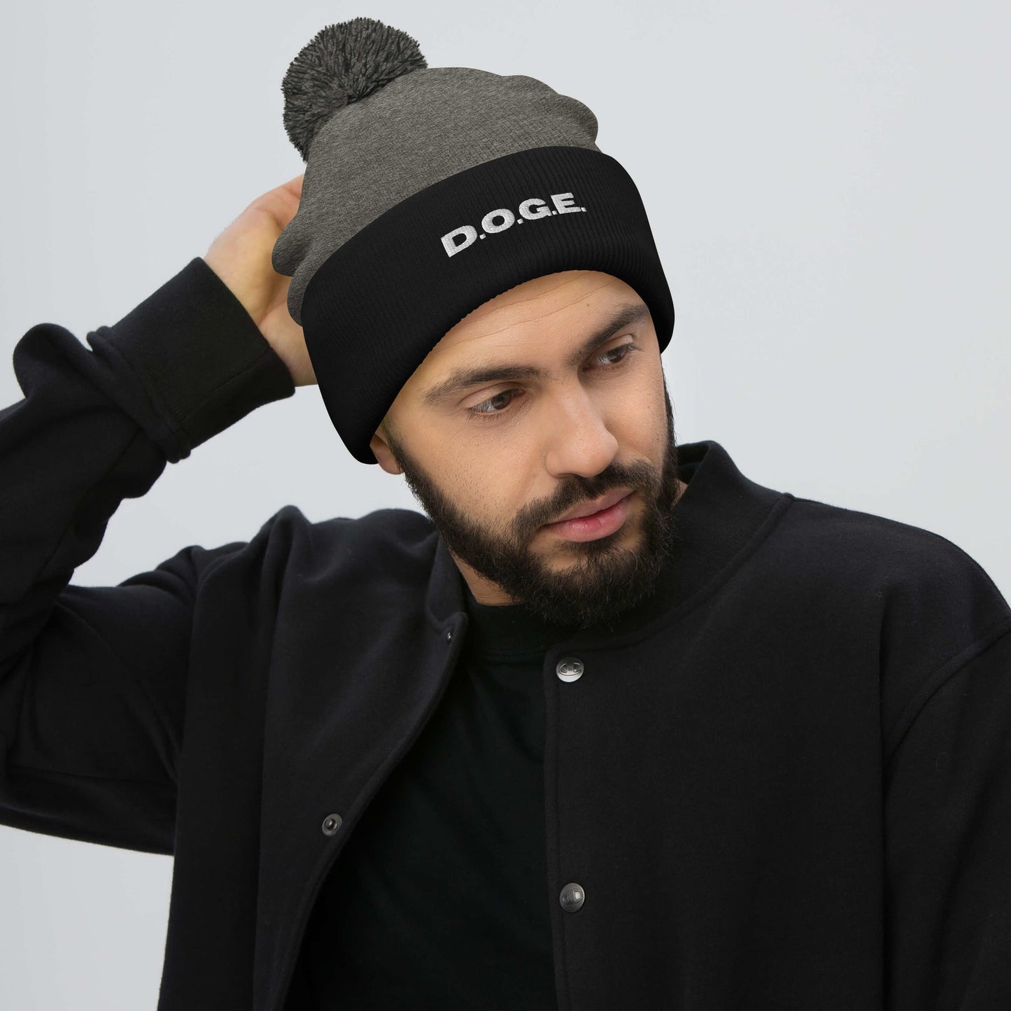 Department of Government Efficiency Pom-Pom Beanie