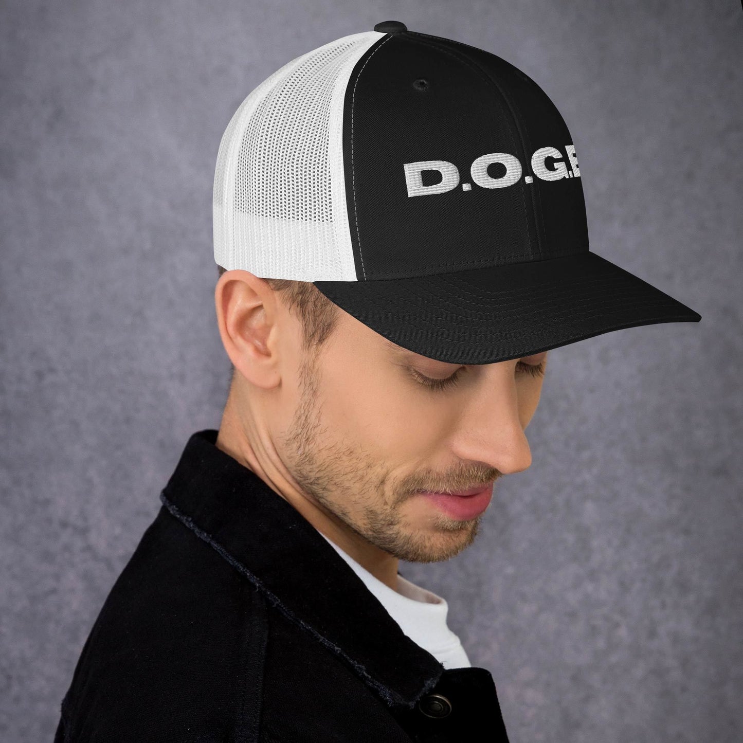 Department of Government Efficiency D.O.G.E. Trucker Hat