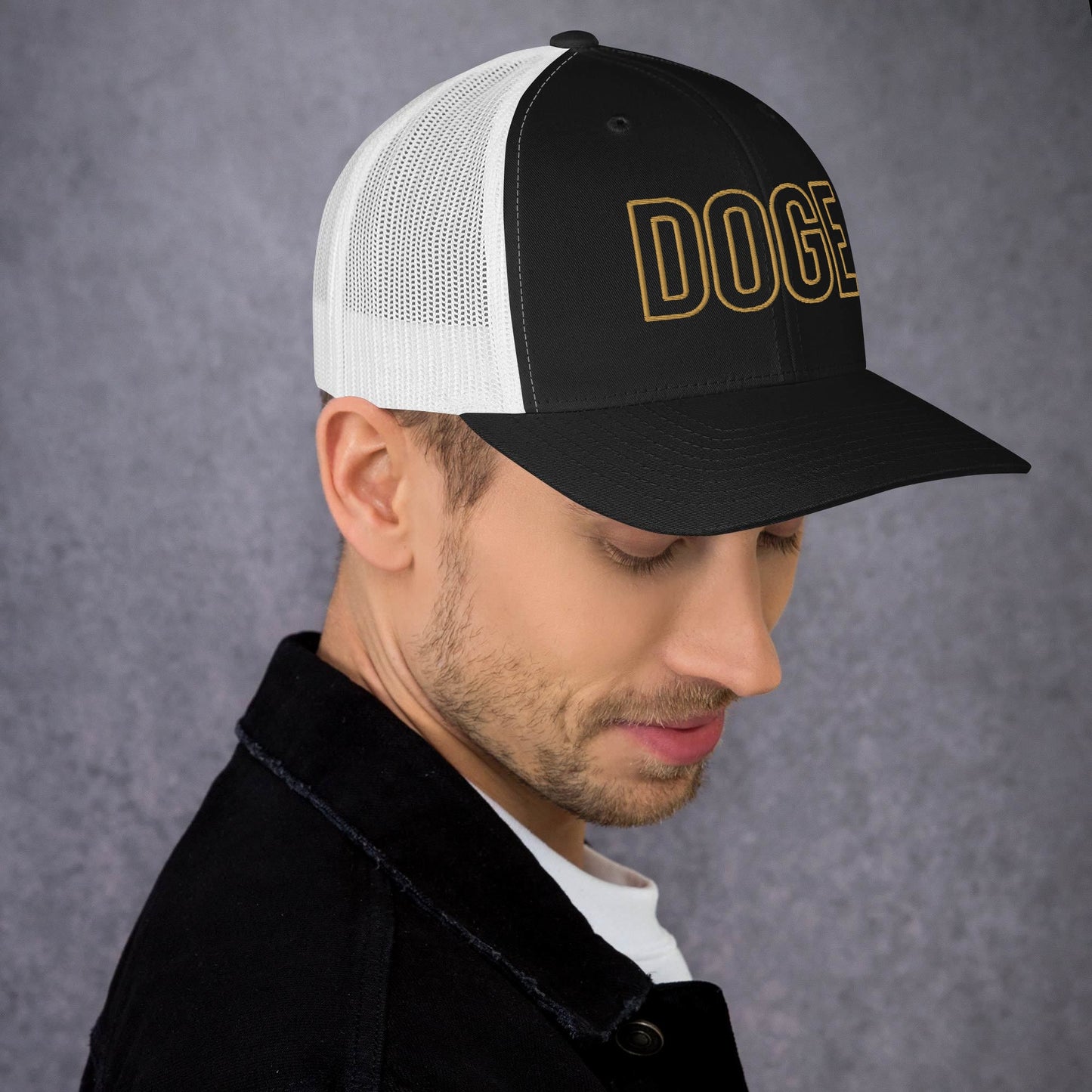 DOGE Trucker Cap DOGE Merch Department of Government Efficiency Meme Hat
