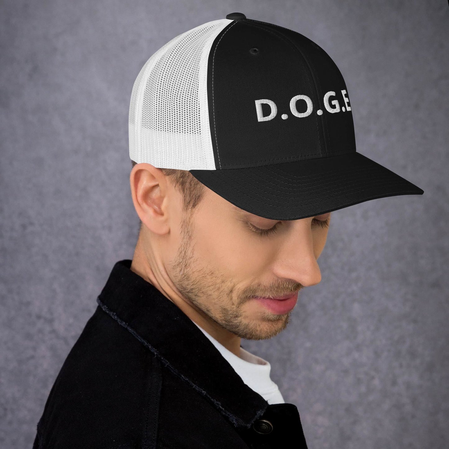 Department of Government Efficiency D.O.G.E. Trucker Hat DOGE Hat - Many Colors