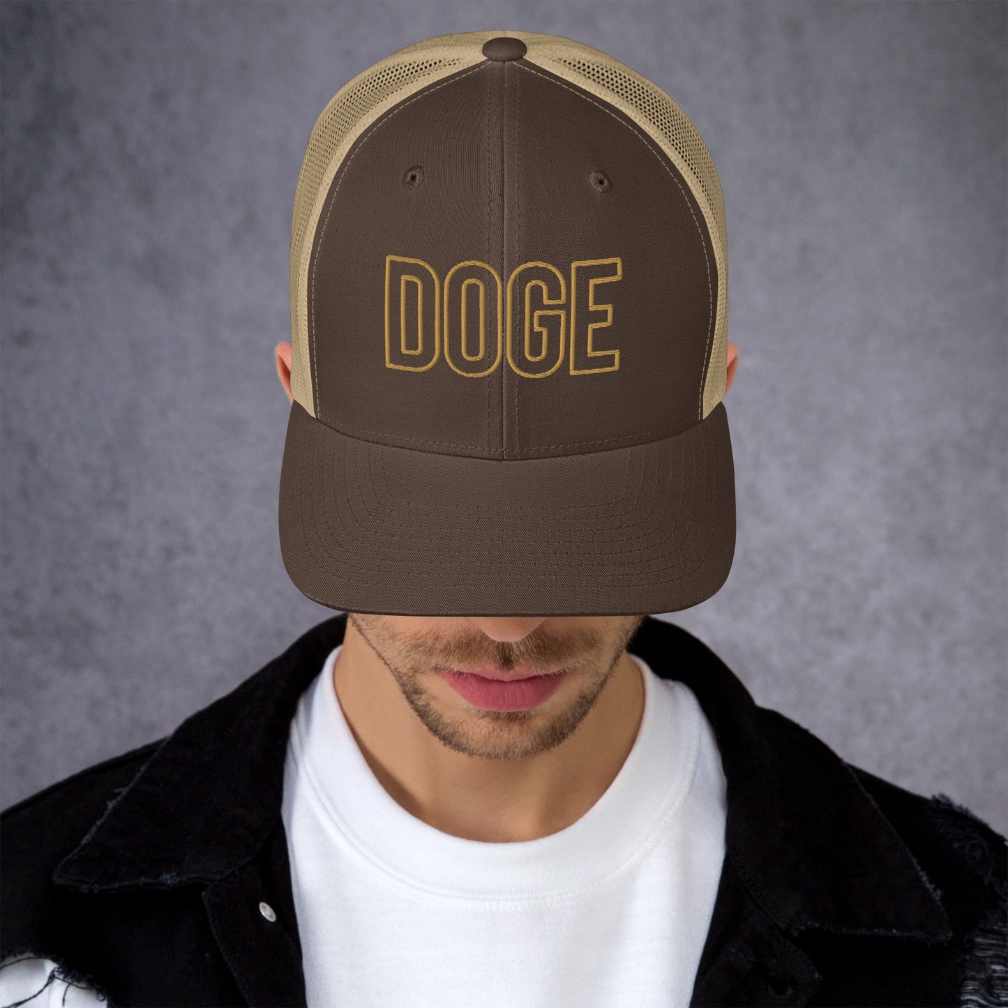 DOGE Trucker Cap DOGE Merch Department of Government Efficiency Meme Hat