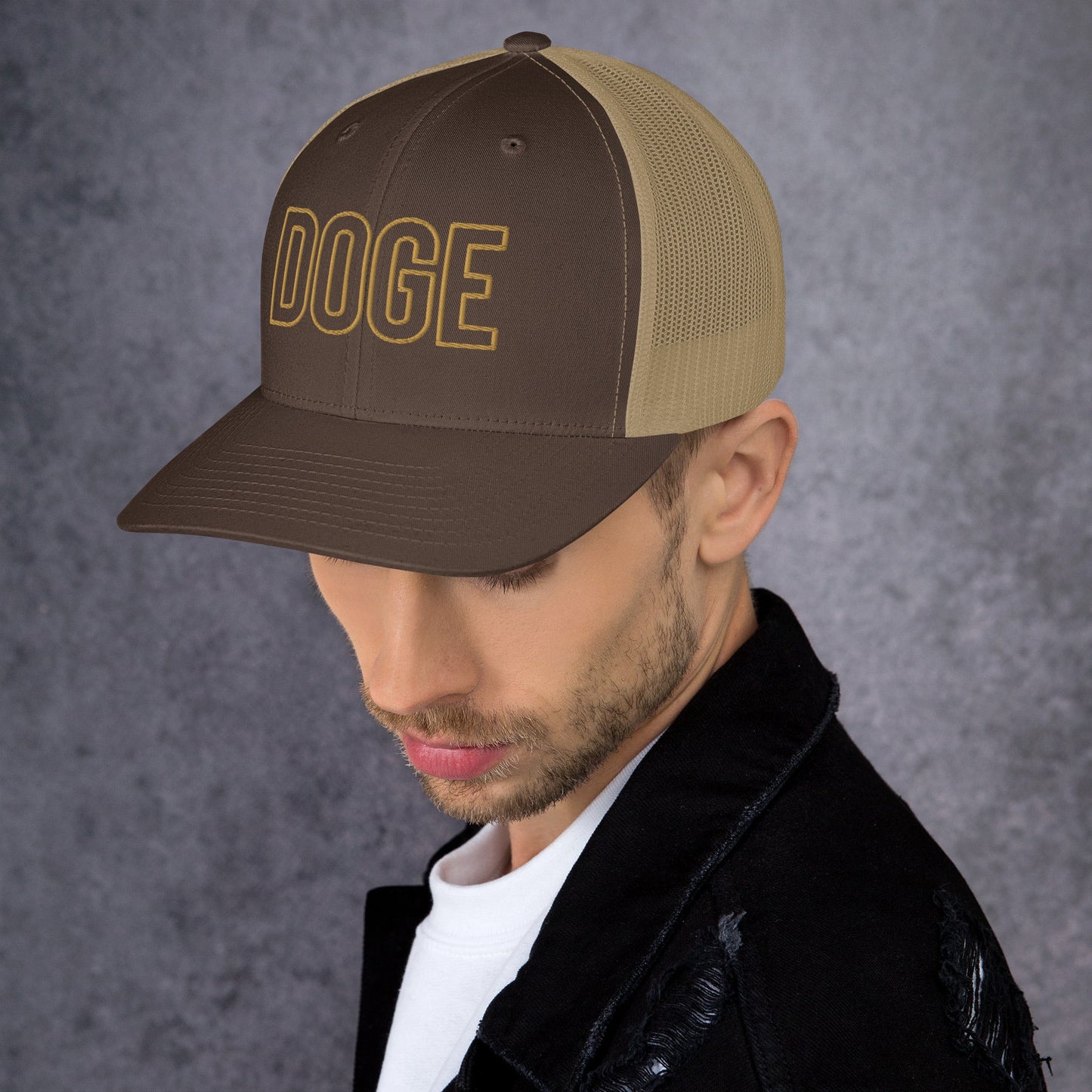 DOGE Trucker Cap DOGE Merch Department of Government Efficiency Meme Hat