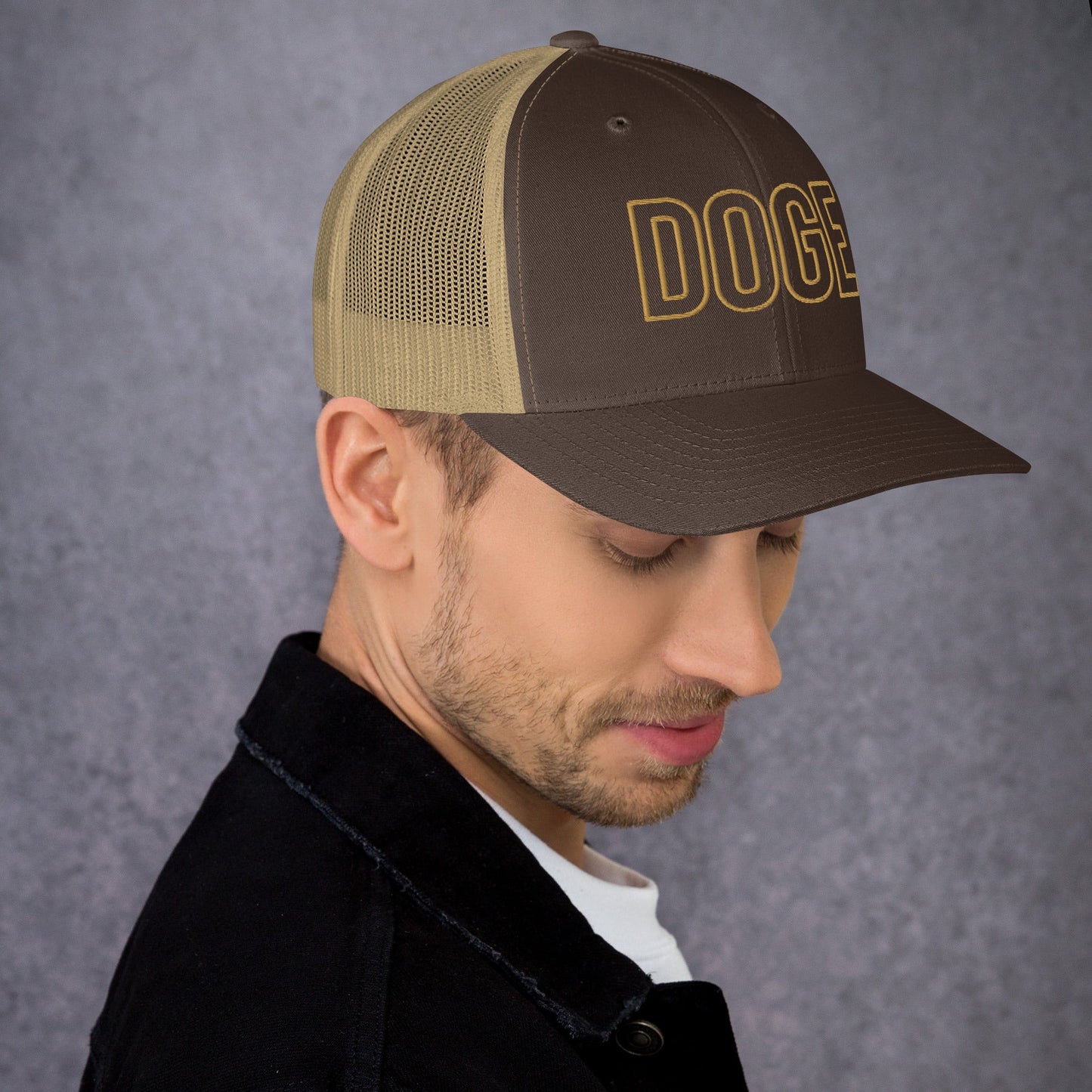 DOGE Trucker Cap DOGE Merch Department of Government Efficiency Meme Hat