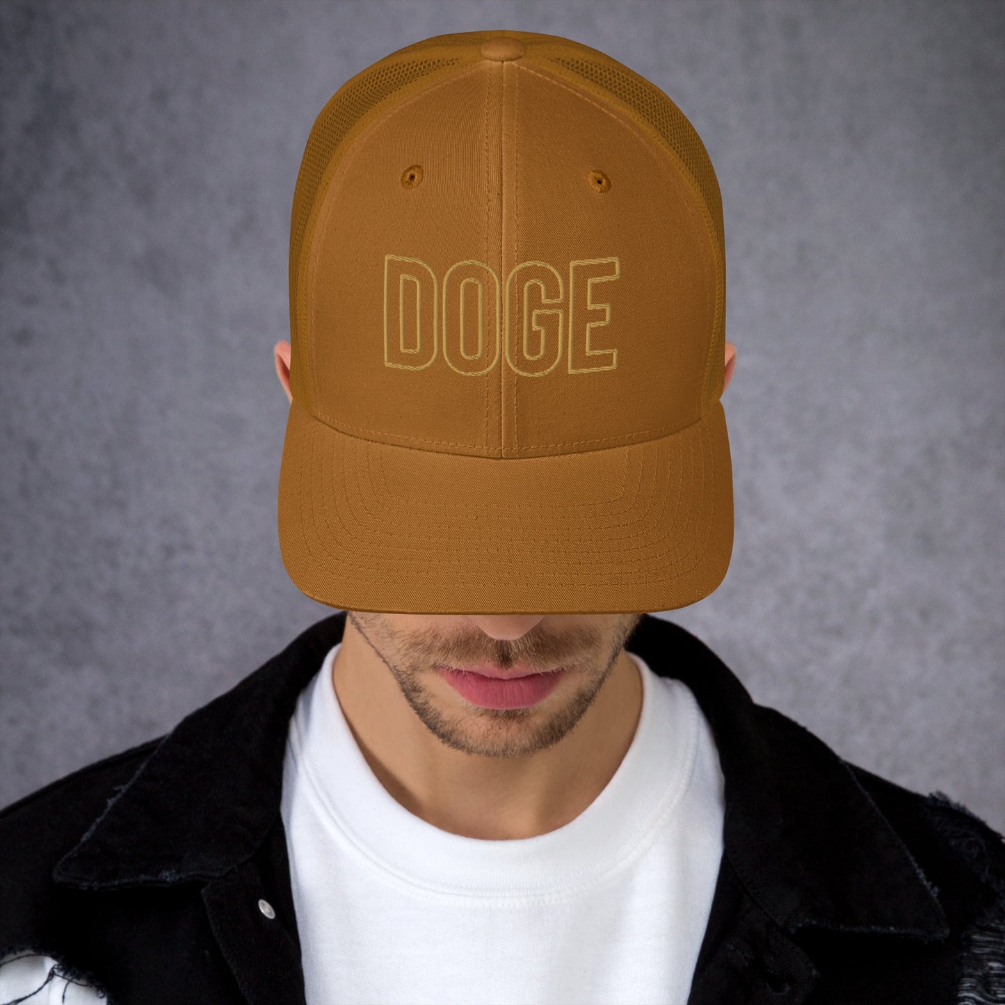 DOGE Trucker Cap DOGE Merch Department of Government Efficiency Meme Hat