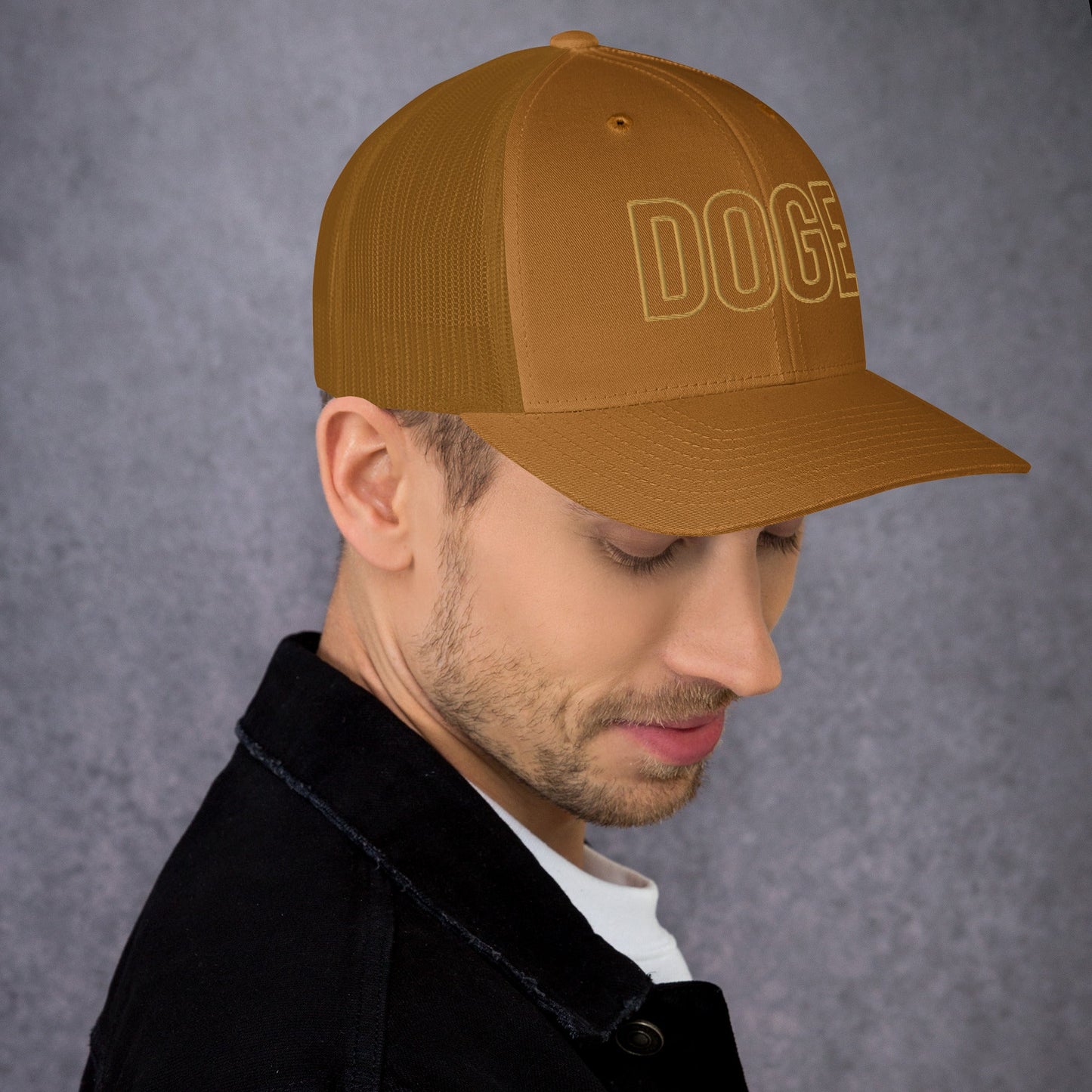 DOGE Trucker Cap DOGE Merch Department of Government Efficiency Meme Hat