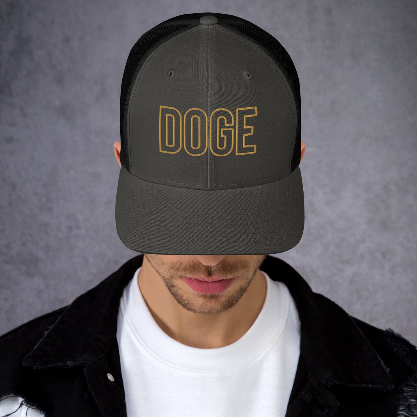 DOGE Trucker Cap DOGE Merch Department of Government Efficiency Meme Hat