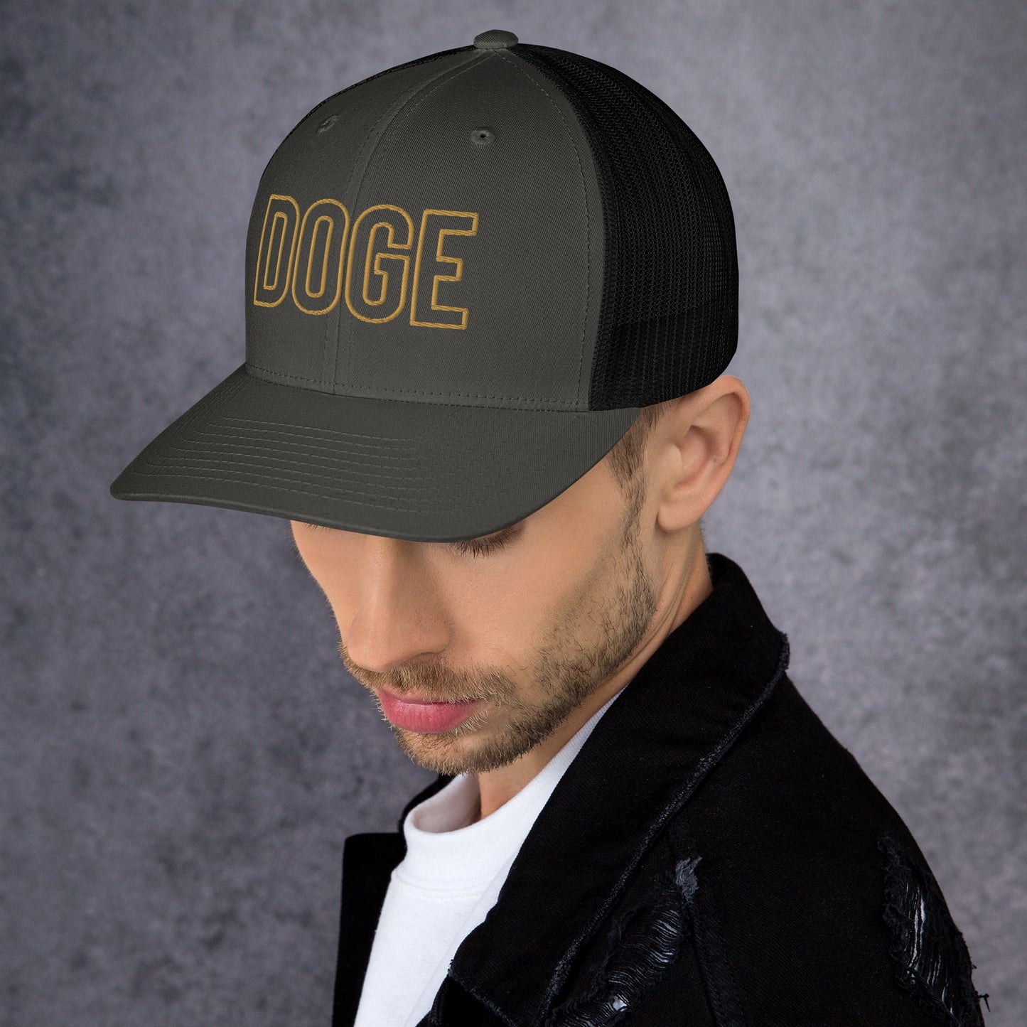 DOGE Trucker Cap DOGE Merch Department of Government Efficiency Meme Hat