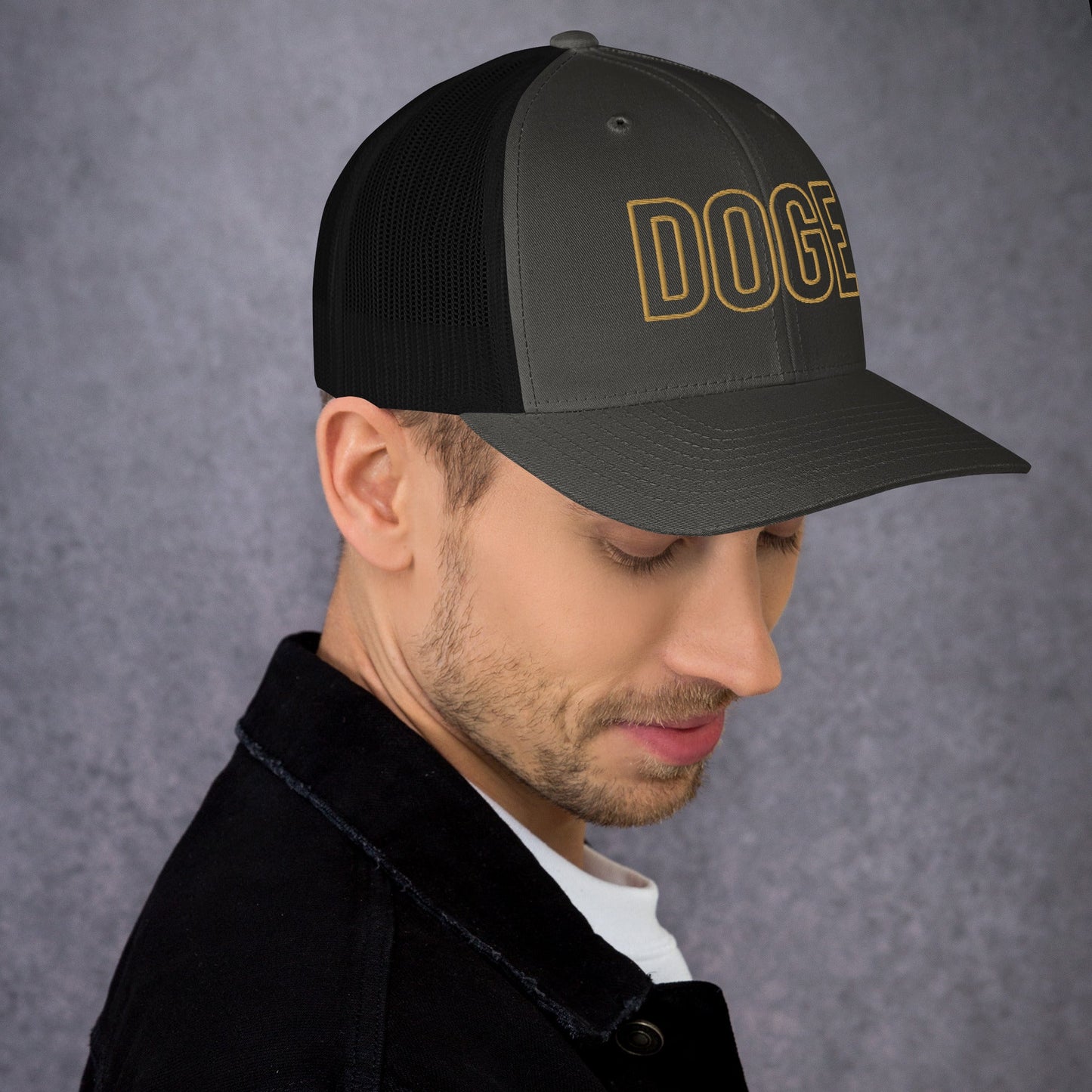 DOGE Trucker Cap DOGE Merch Department of Government Efficiency Meme Hat