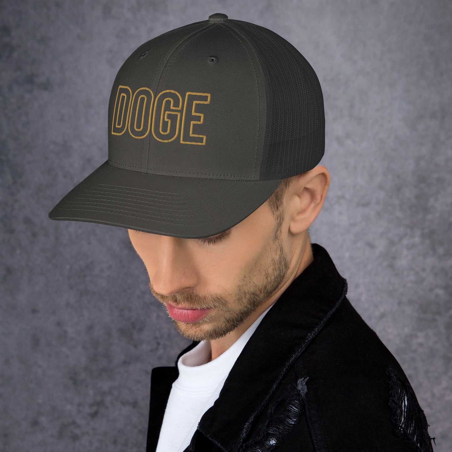 DOGE Trucker Cap DOGE Merch Department of Government Efficiency Meme Hat