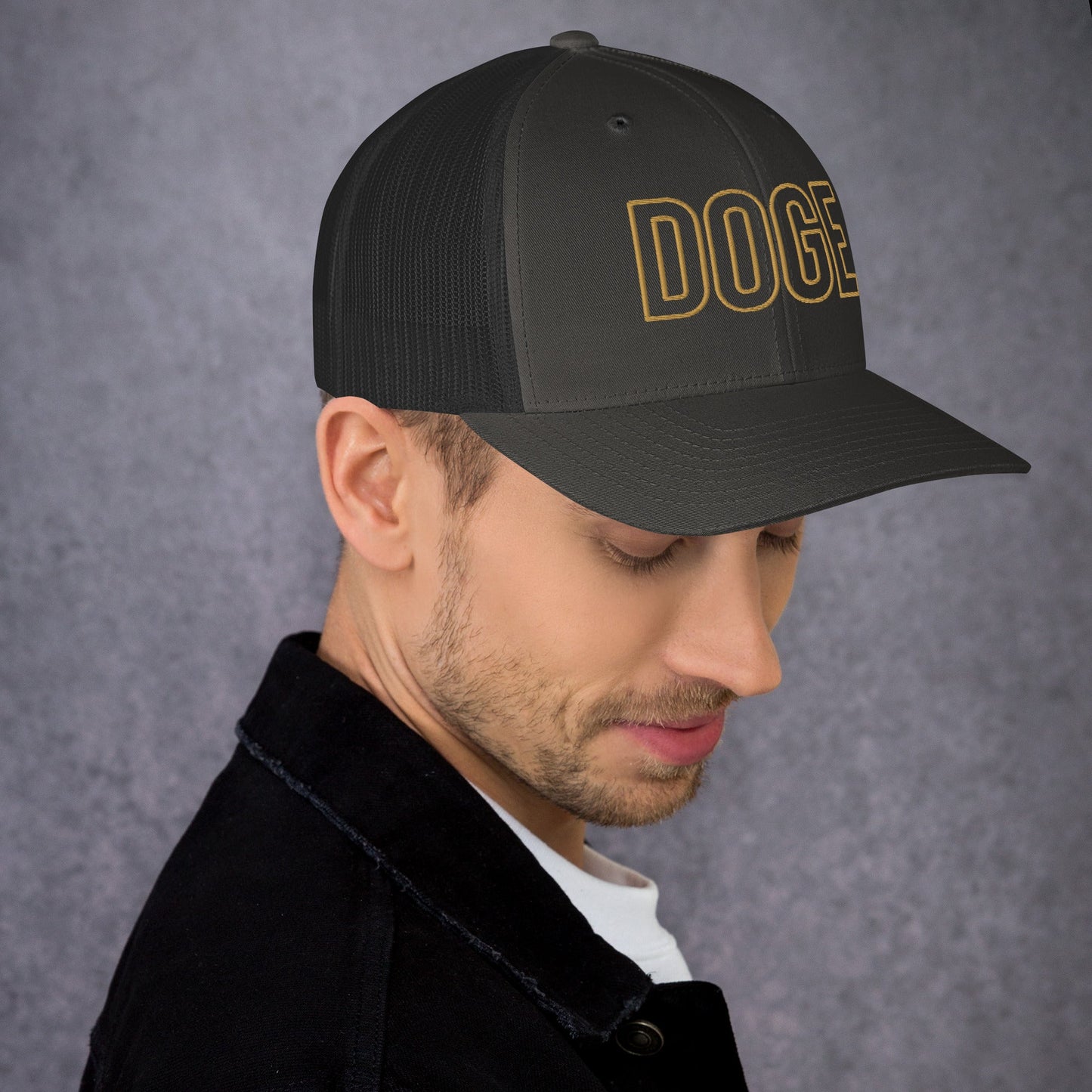 DOGE Trucker Cap DOGE Merch Department of Government Efficiency Meme Hat