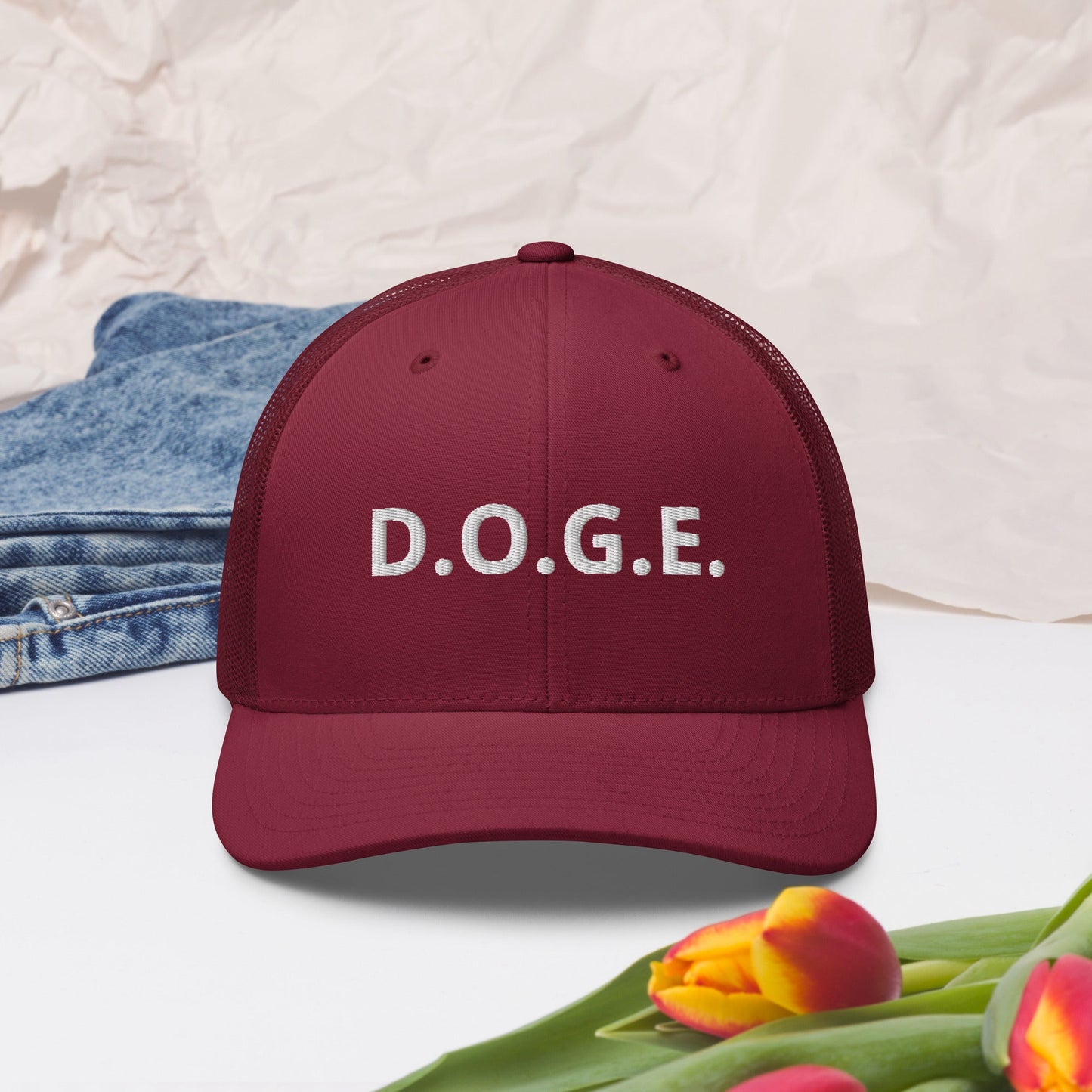 Department of Government Efficiency D.O.G.E. Trucker Hat DOGE Hat - Many Colors