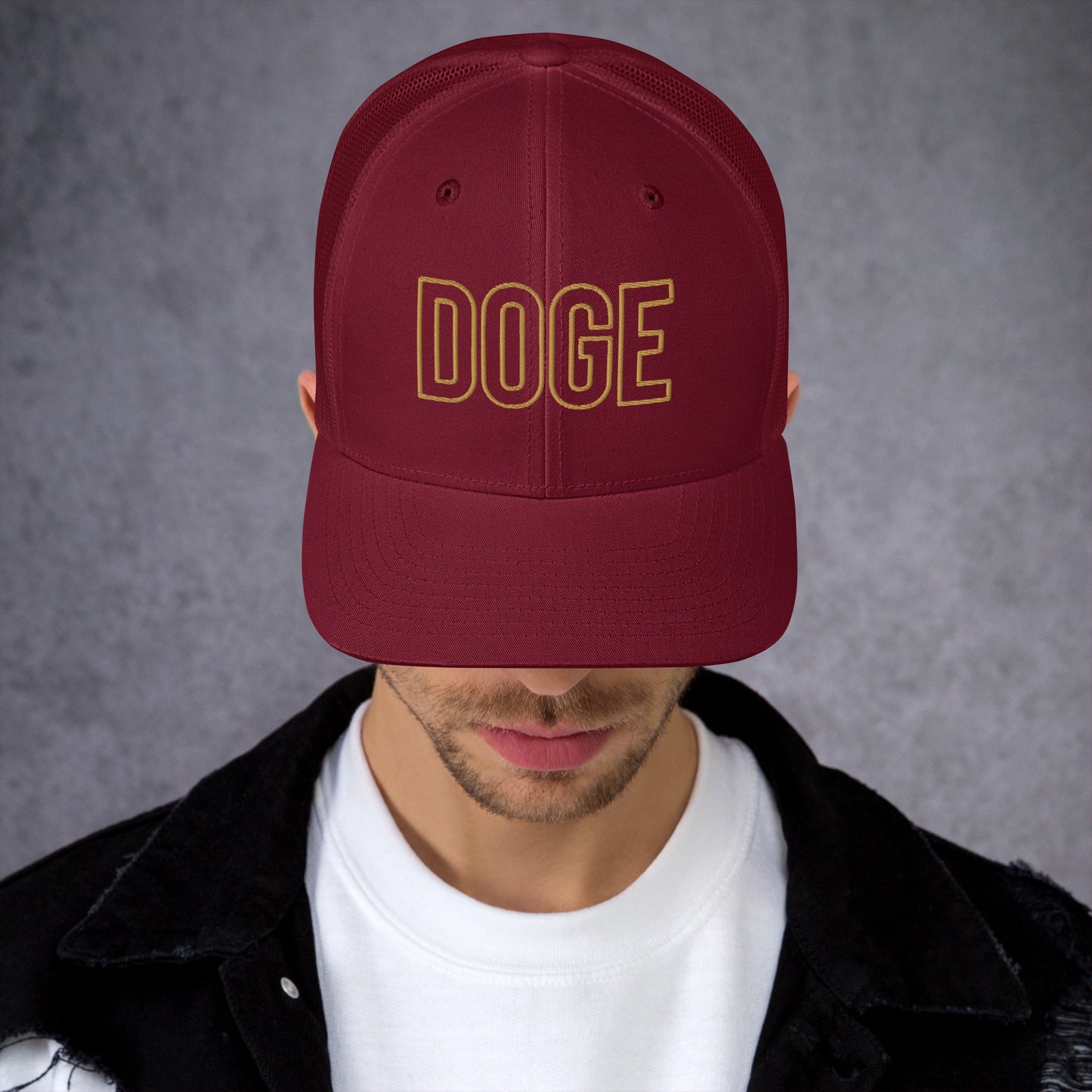 DOGE Trucker Cap DOGE Merch Department of Government Efficiency Meme Hat