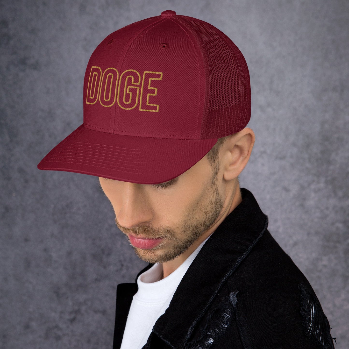DOGE Trucker Cap DOGE Merch Department of Government Efficiency Meme Hat