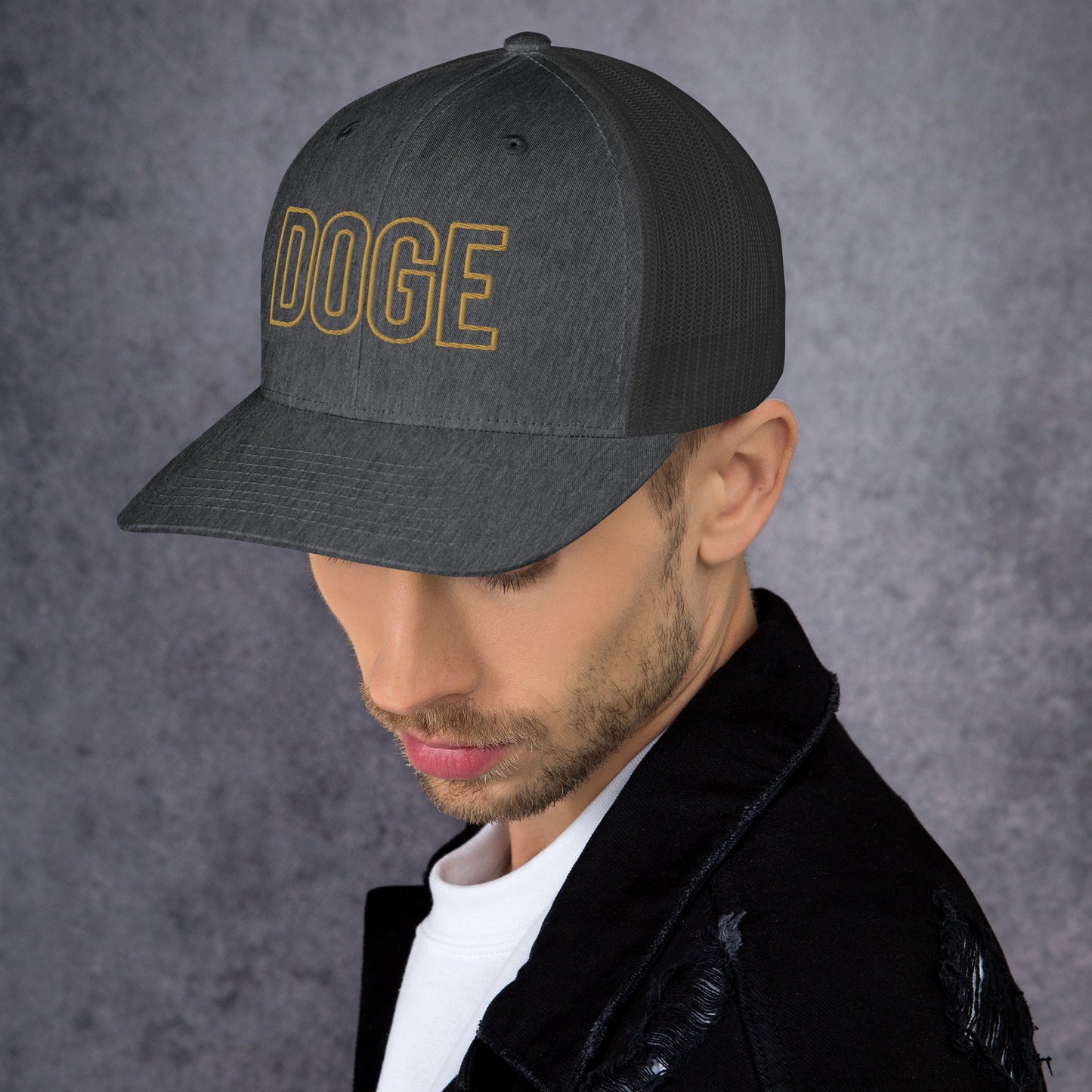 DOGE Trucker Cap DOGE Merch Department of Government Efficiency Meme Hat