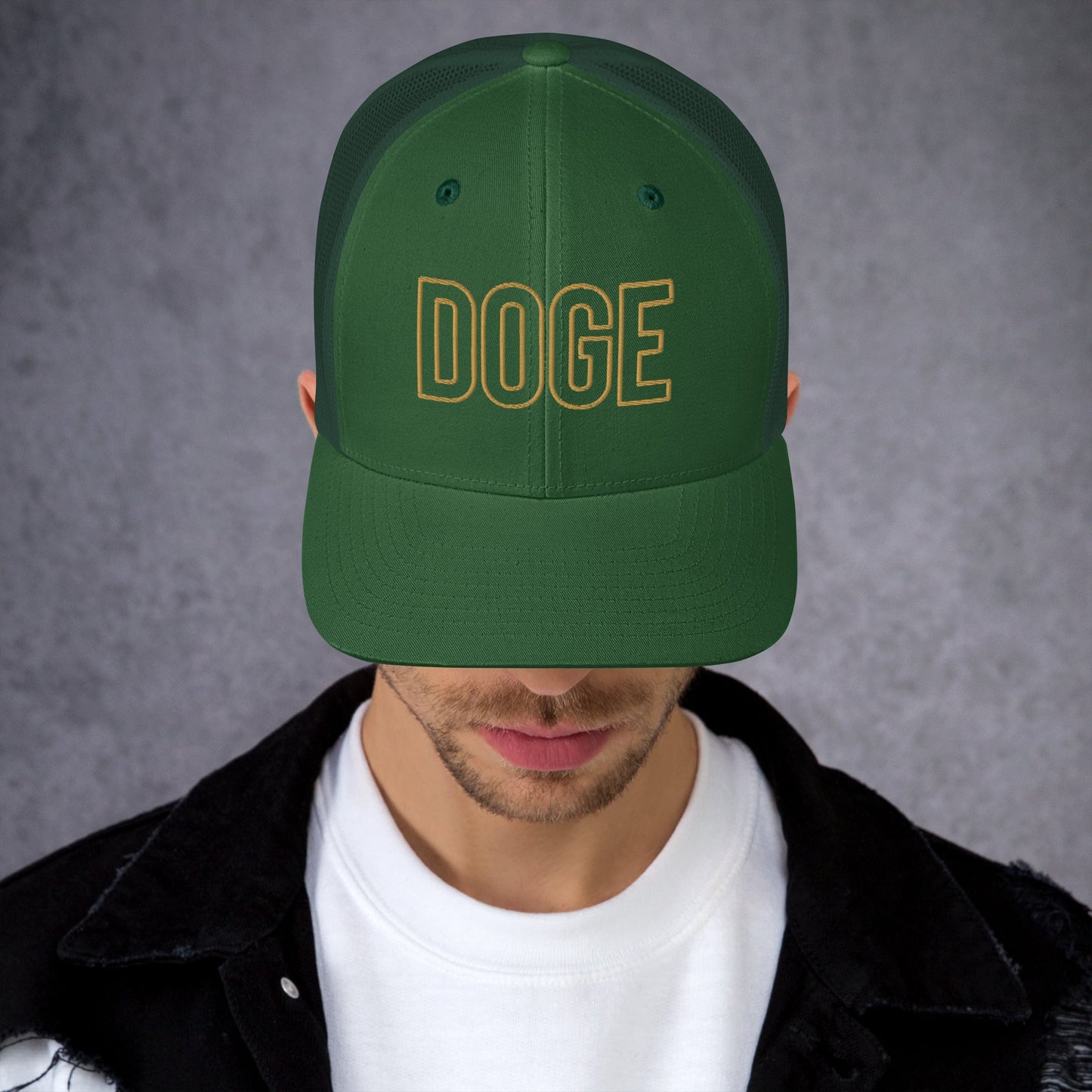 DOGE Trucker Cap DOGE Merch Department of Government Efficiency Meme Hat