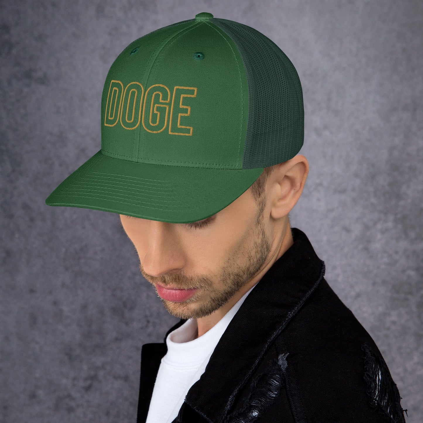 DOGE Trucker Cap DOGE Merch Department of Government Efficiency Meme Hat