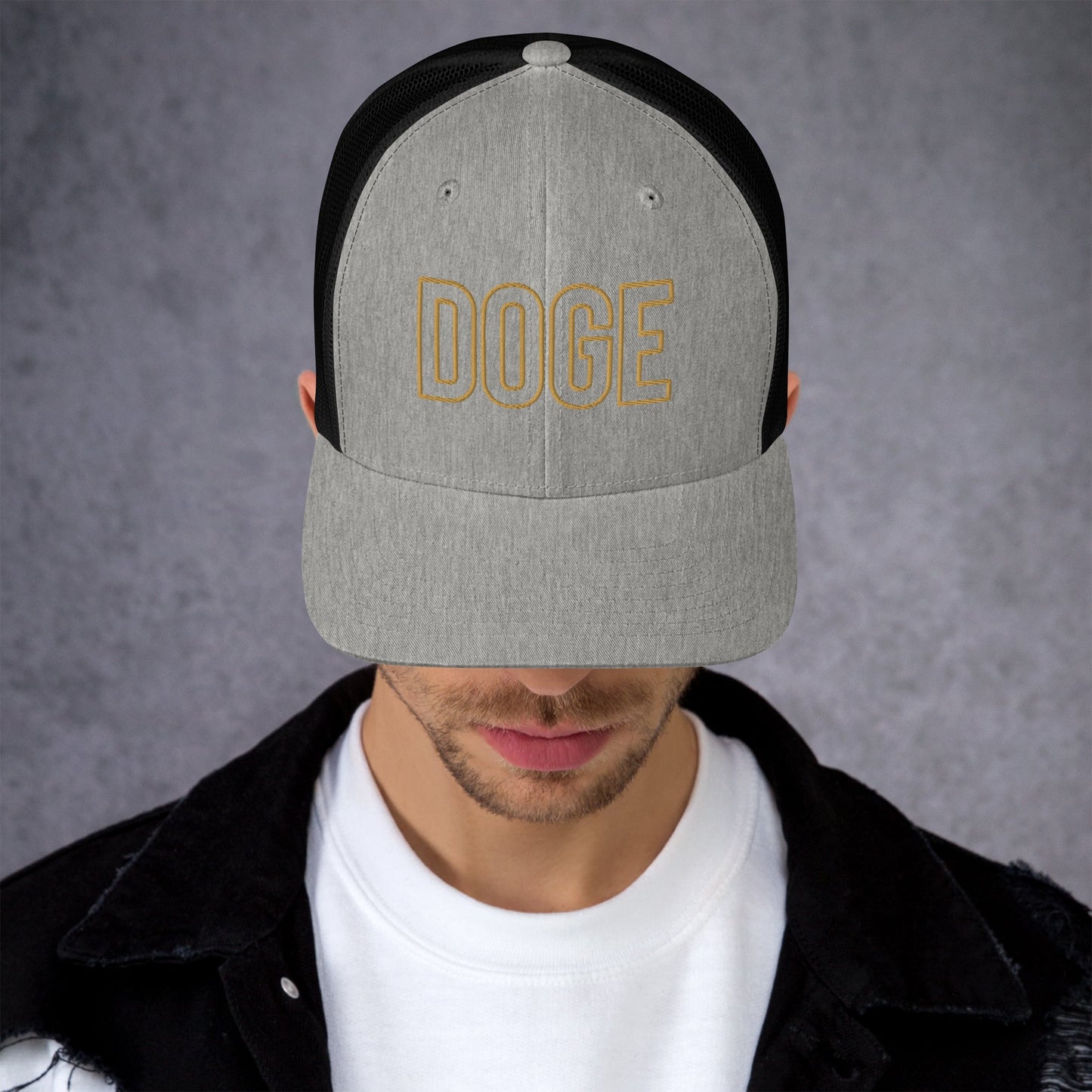 DOGE Trucker Cap DOGE Merch Department of Government Efficiency Meme Hat