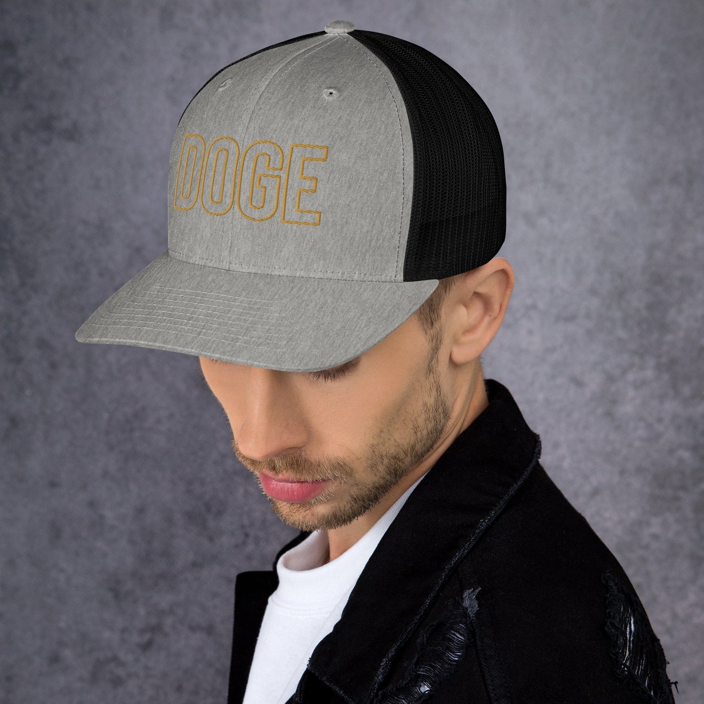 DOGE Trucker Cap DOGE Merch Department of Government Efficiency Meme Hat