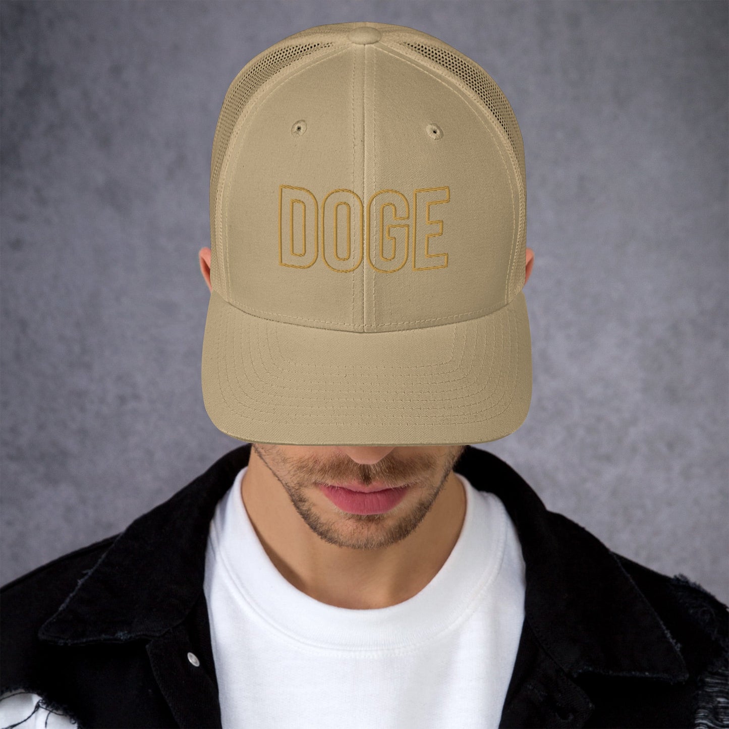 DOGE Trucker Cap DOGE Merch Department of Government Efficiency Meme Hat