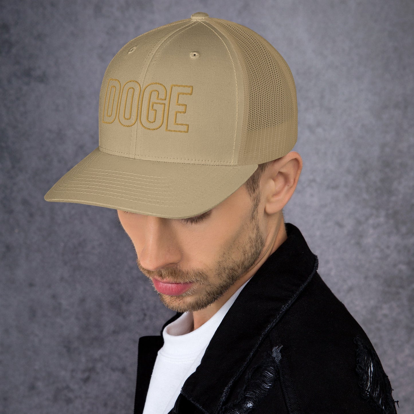 DOGE Trucker Cap DOGE Merch Department of Government Efficiency Meme Hat