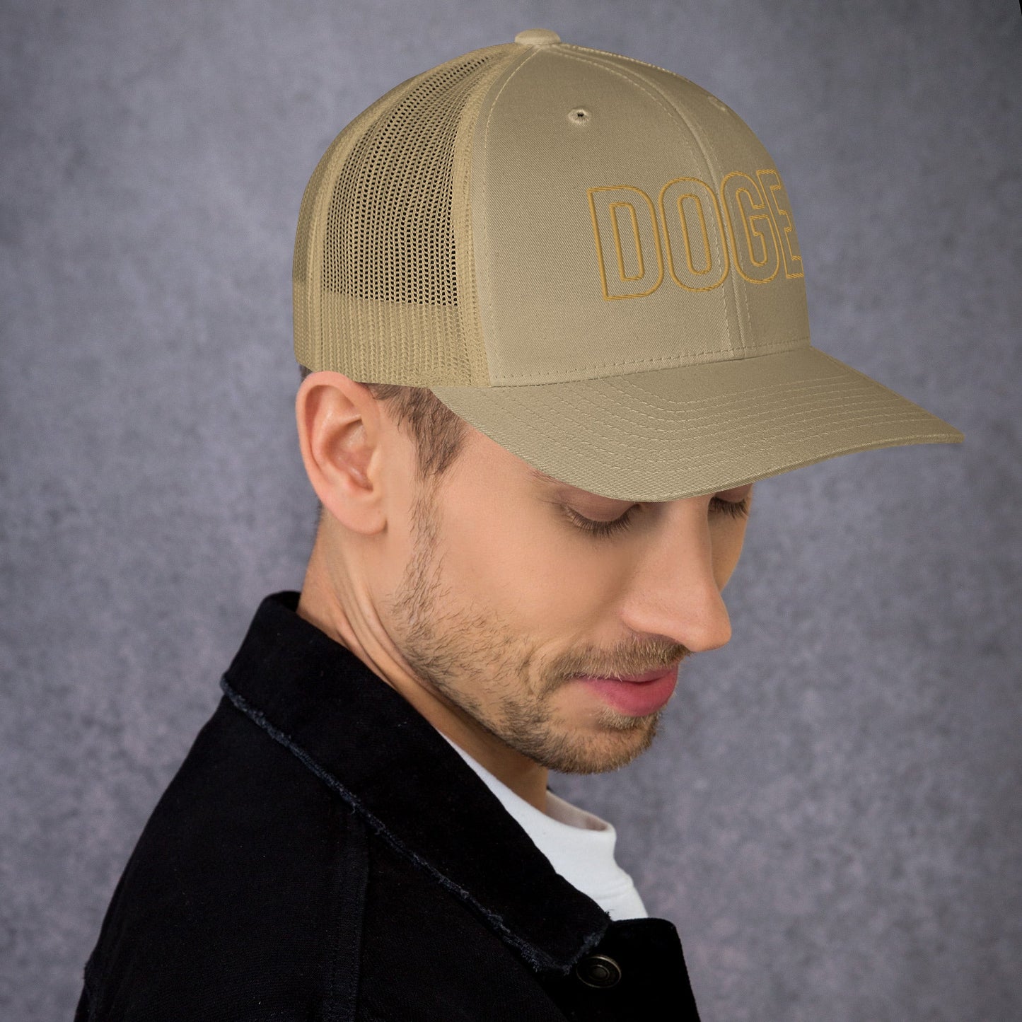 DOGE Trucker Cap DOGE Merch Department of Government Efficiency Meme Hat