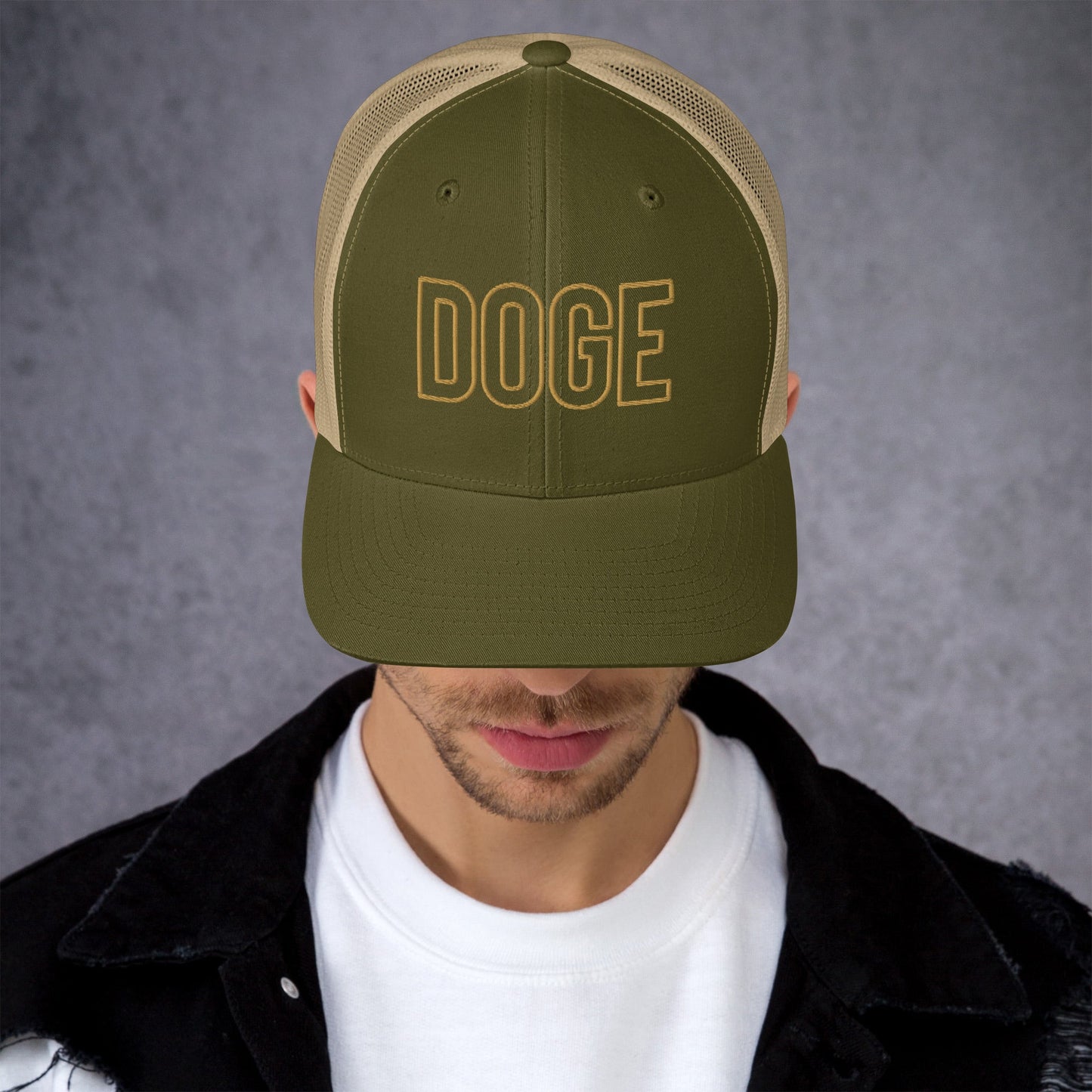 DOGE Trucker Cap DOGE Merch Department of Government Efficiency Meme Hat