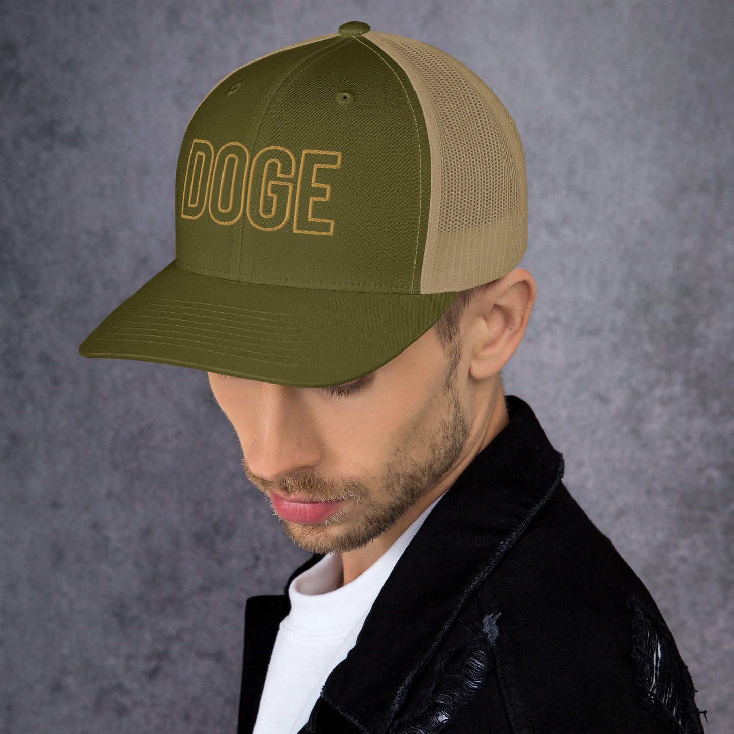 DOGE Trucker Cap DOGE Merch Department of Government Efficiency Meme Hat