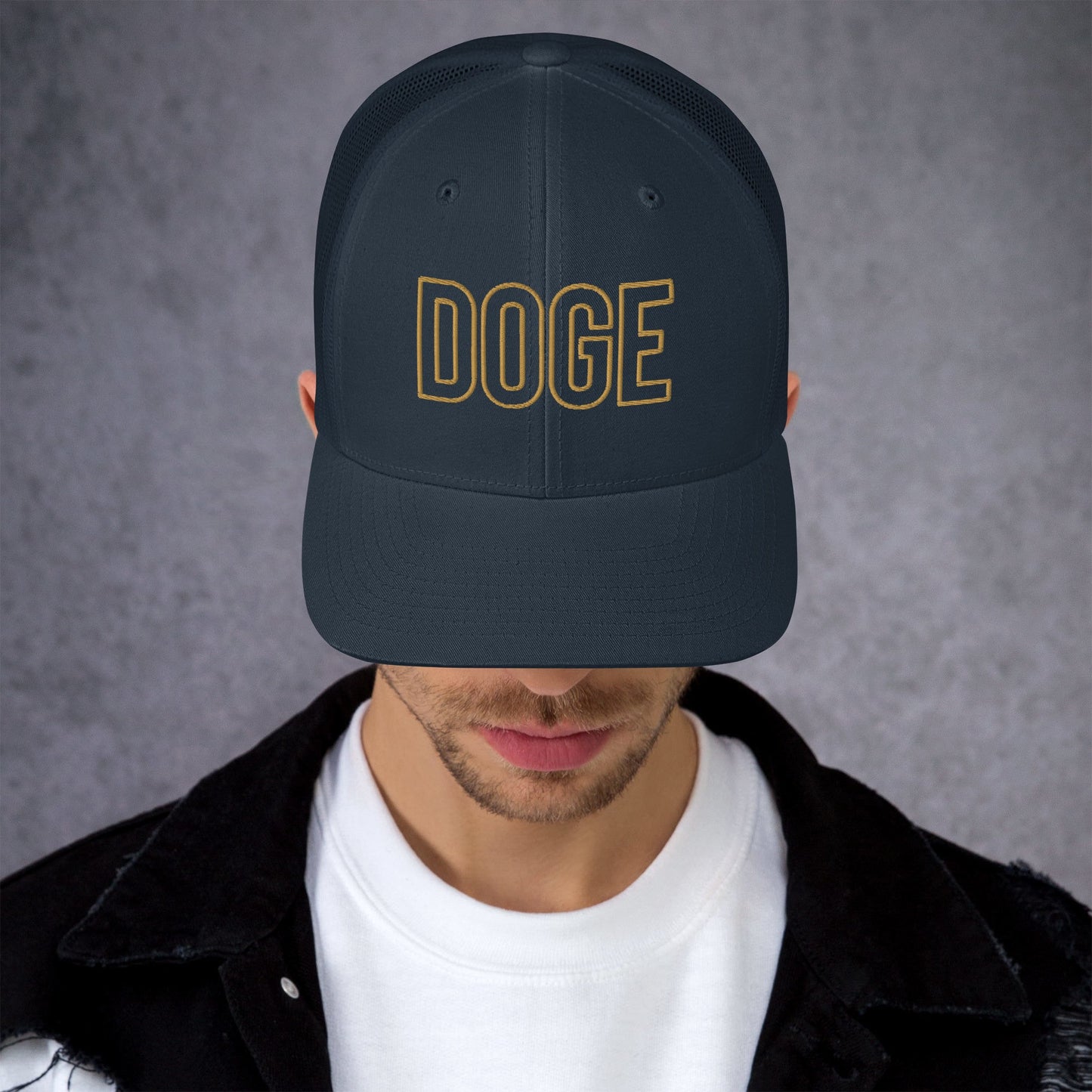 DOGE Trucker Cap DOGE Merch Department of Government Efficiency Meme Hat