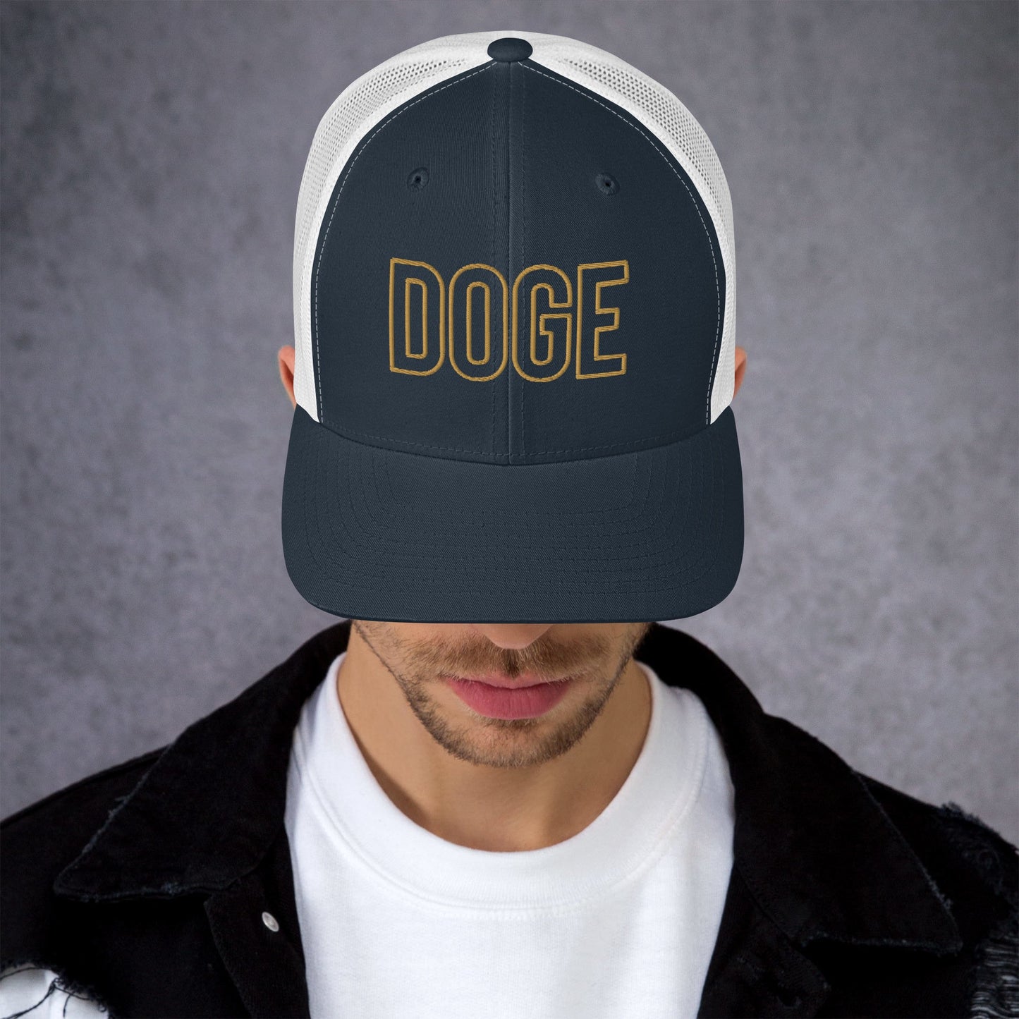 DOGE Trucker Cap DOGE Merch Department of Government Efficiency Meme Hat