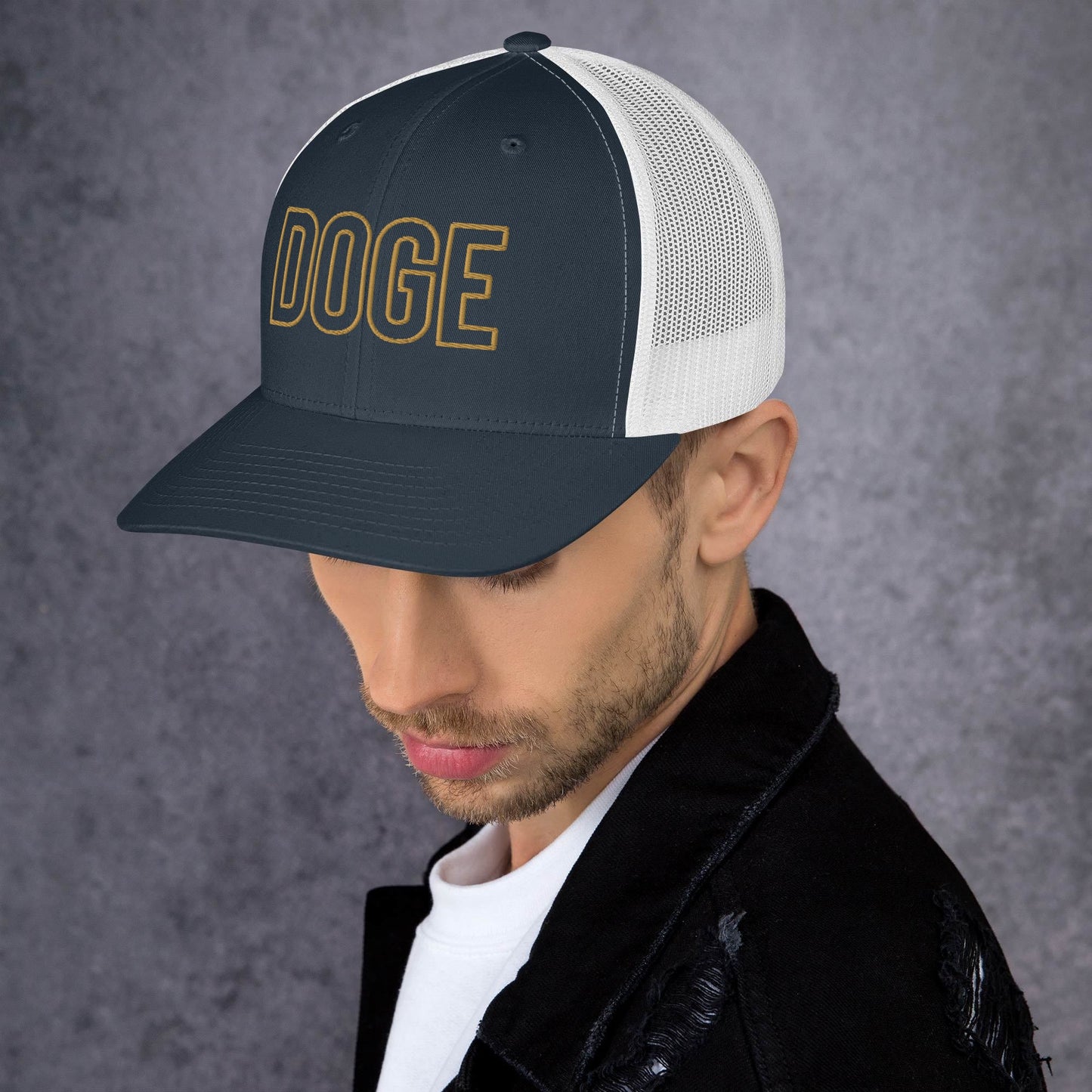 DOGE Trucker Cap DOGE Merch Department of Government Efficiency Meme Hat